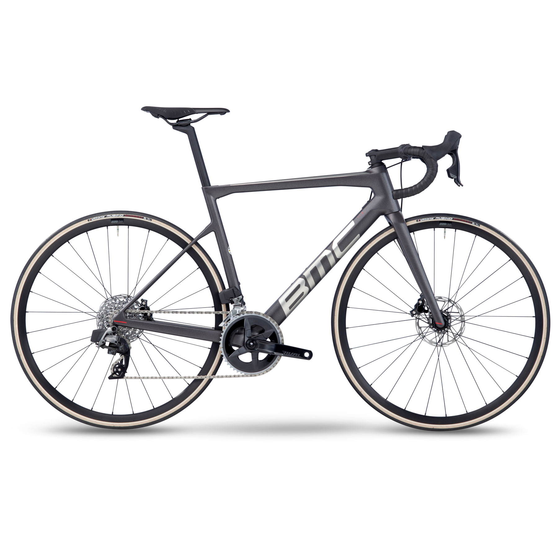 Image of BMC TEAMMACHINE SLR FOUR - Carbon Roadbike - 2023 - anthracite / brushed alloy