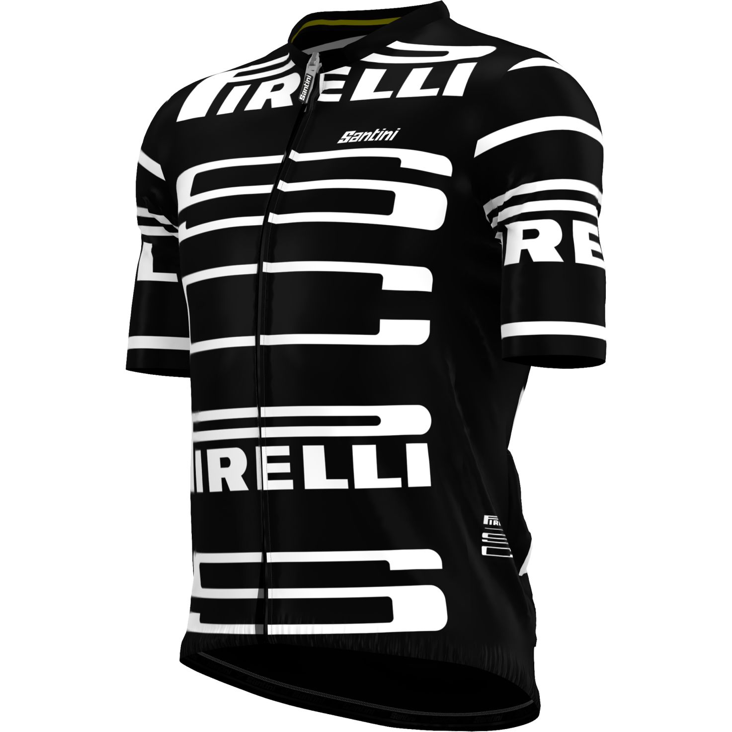 Pirelli Sport Club ジャージ size:XL テアル Santini Pirelli Sport Club Jersey Unisex RE94075CPIREL - black NE
