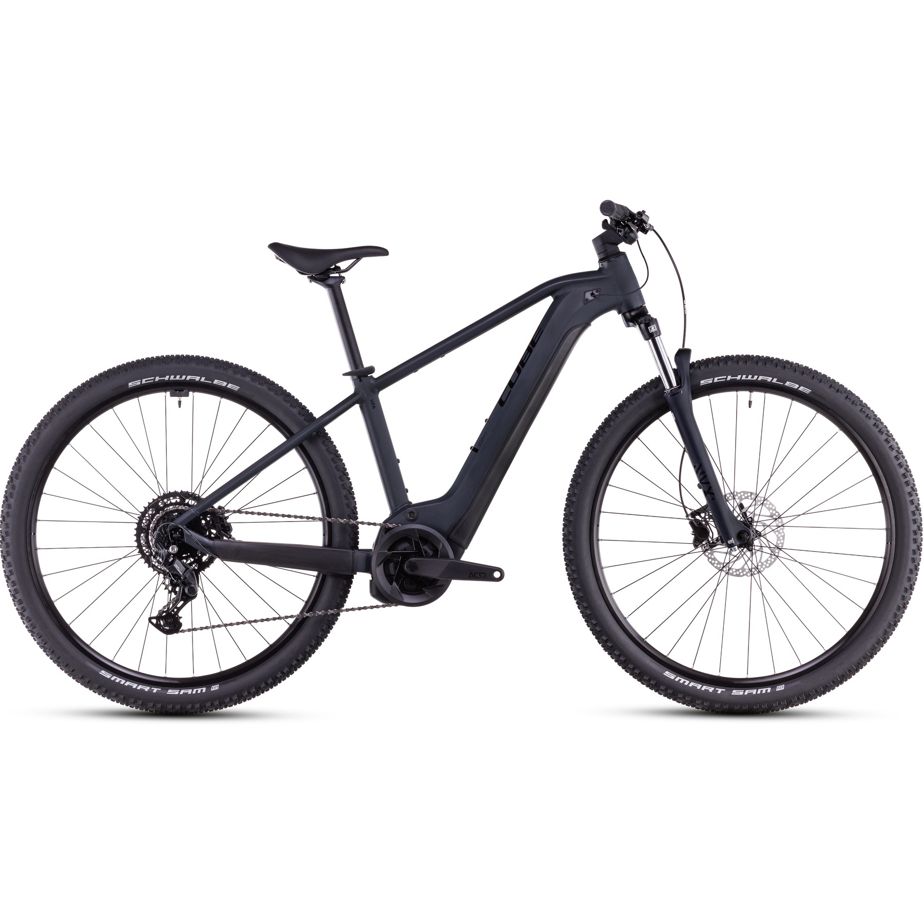 CUBE REACTION HYBRID Performance 500 Electric Mountain Bike 2025 29 night black