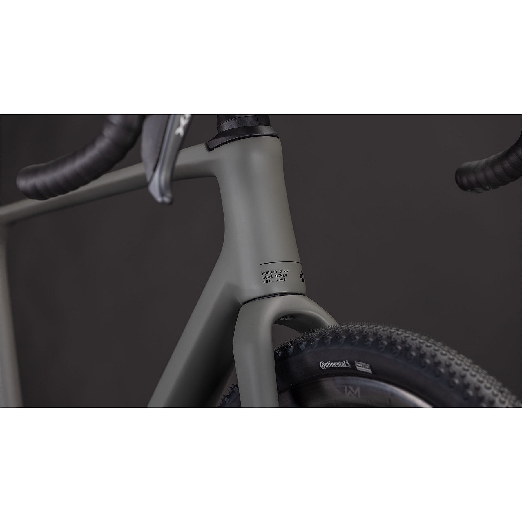 CUBE NUROAD C:62 EX - Carbon Gravel Bike - 2026 - oldgrey / prism | BIKE24  AT
