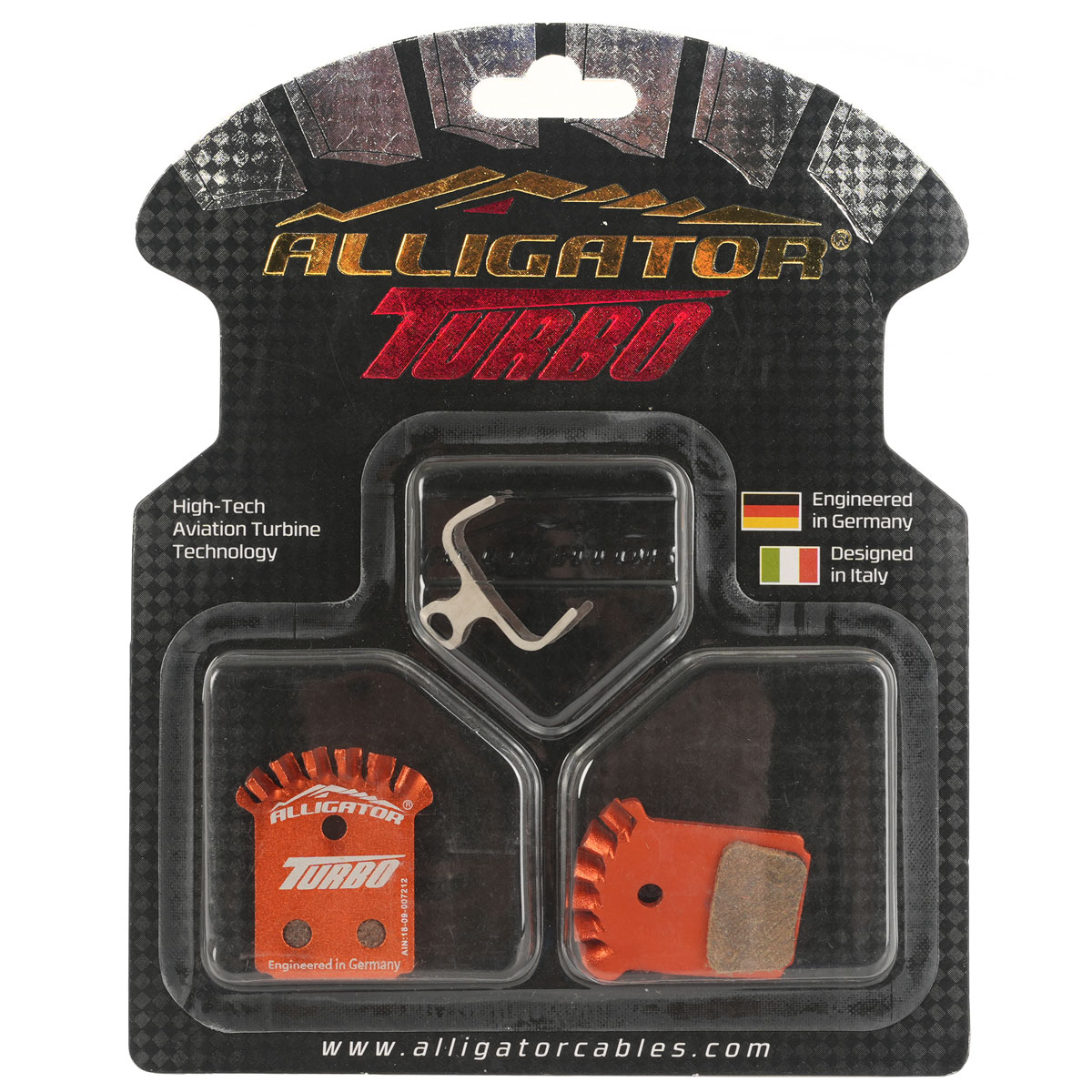 Produktbild von Alligator Turbo Scheibenbremsbeläge - Formula Cura/Mega/The One/R0/R1/RX/RR1/T1/C1