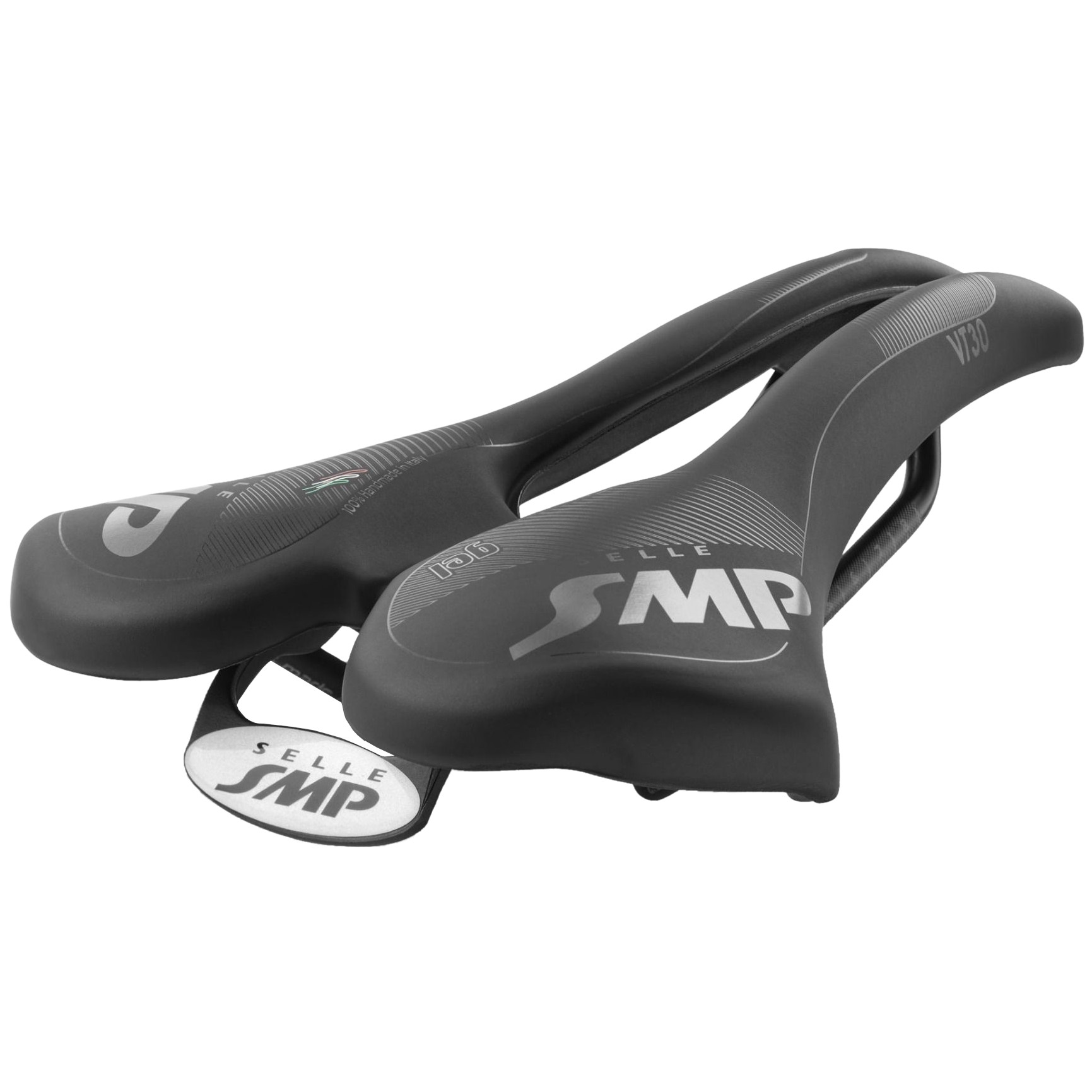 Productfoto van Selle SMP VT30 Gel Zadel - zwart