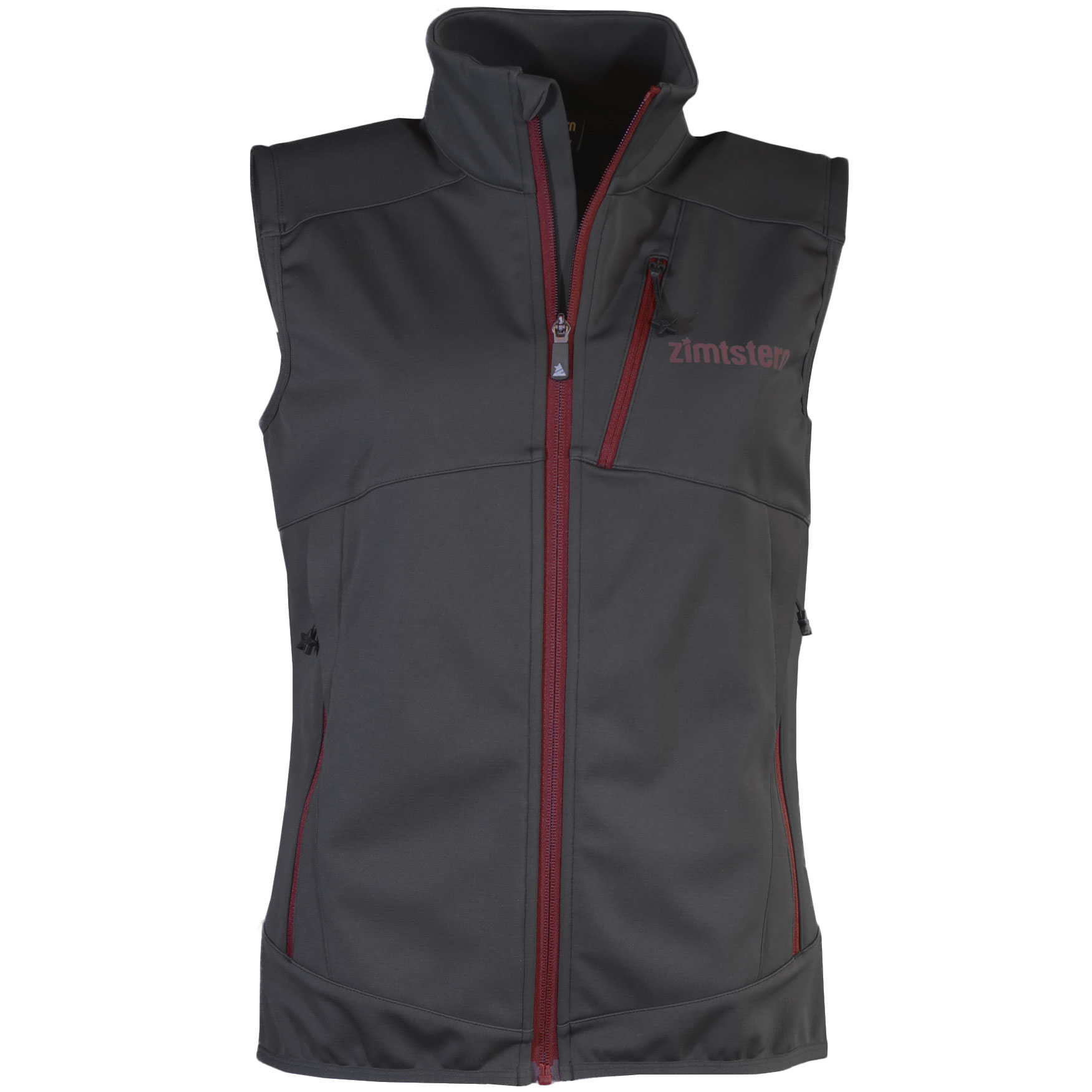 Picture of Zimtstern Xalpz Softshell MTB-Vest Women - Pirate Black