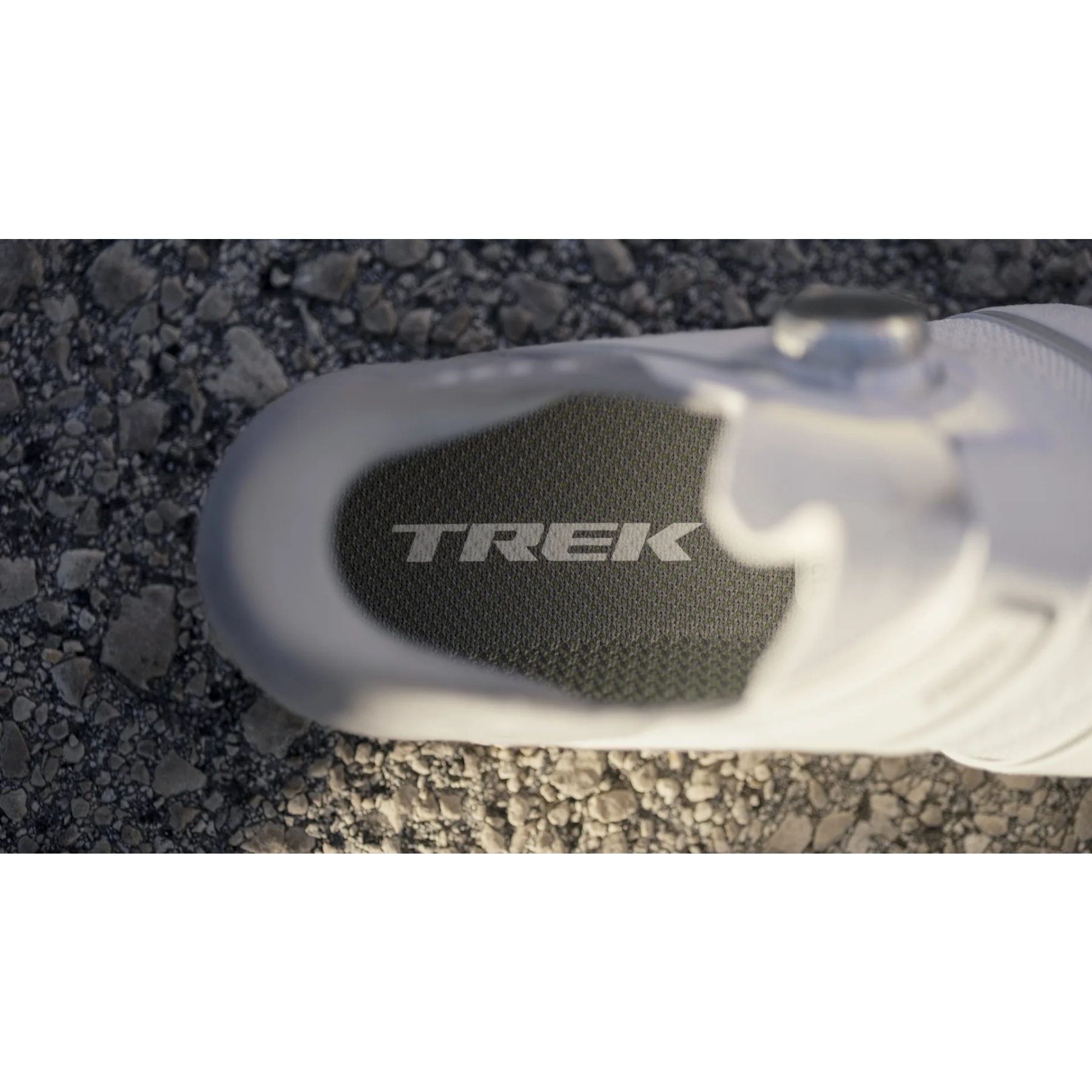 Trek RSL Knit Road Shoes - White/Silver | BIKE24