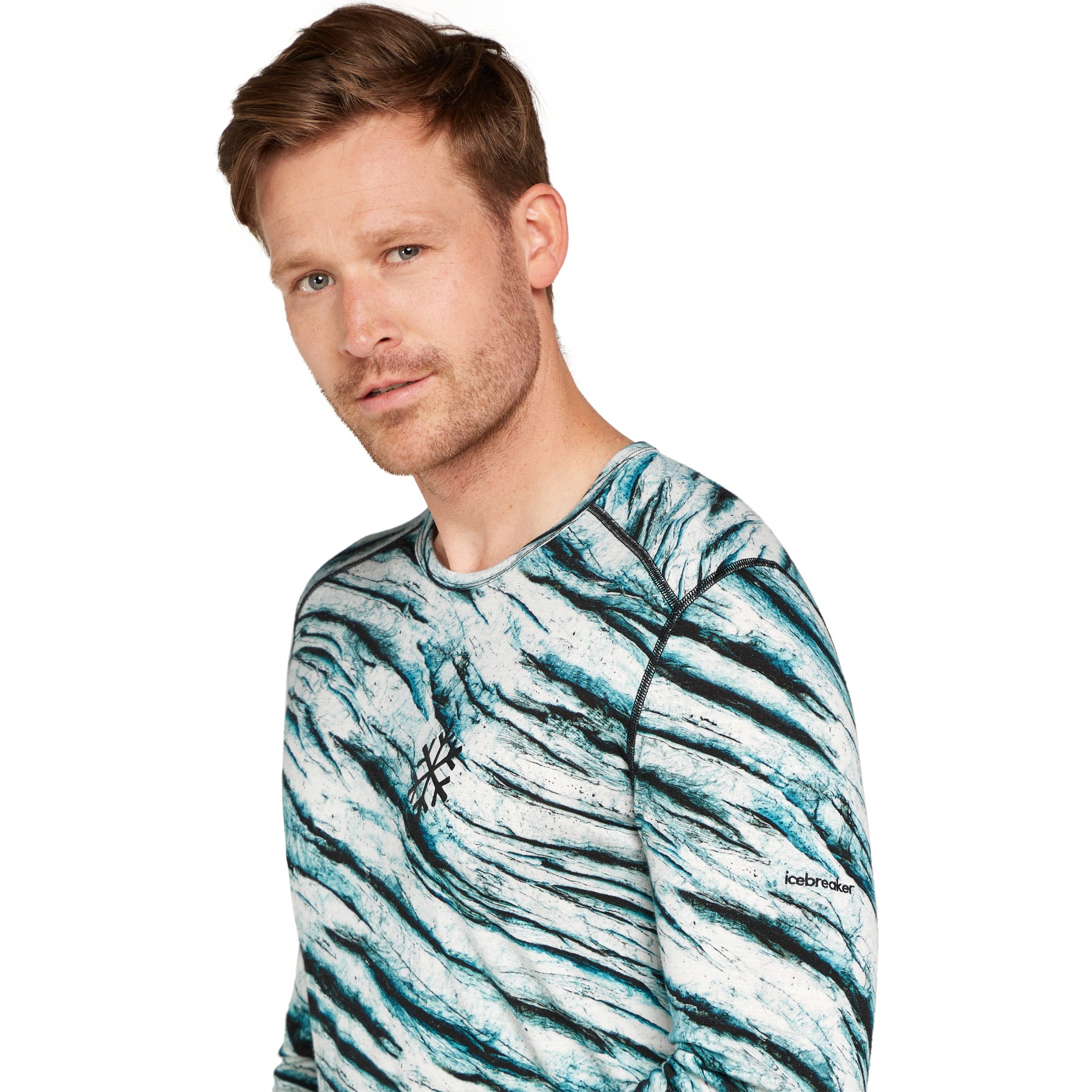 Icebreaker Merino 200 Oasis Long Sleeve Shirt – Kids Wool Base Layer, 100% Merino Wool, Slim Fit, For Skiing, Hiking, Everyday - View #2