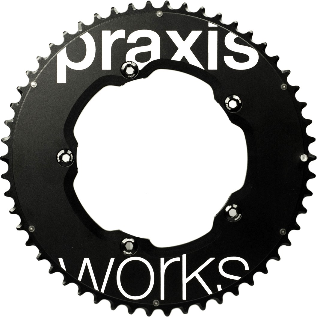 Bild von Praxis Works Road Time Trial Kettenblattset 130mm - 54/42Z