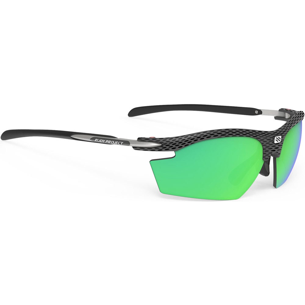 Image of Rudy Project Rydon Glasses - Carbon - Polar 3FX/HDR Multilaser Green