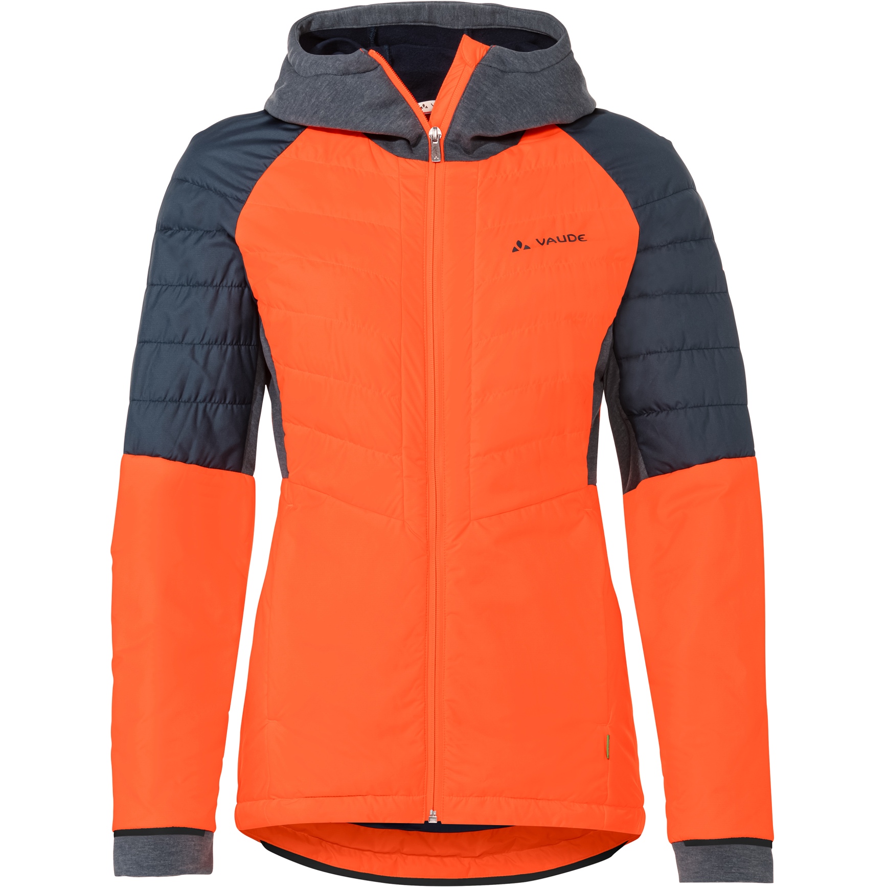 Vaude Women's Cyclist Hybrid Jacket - neon orange/blue | BIKE24