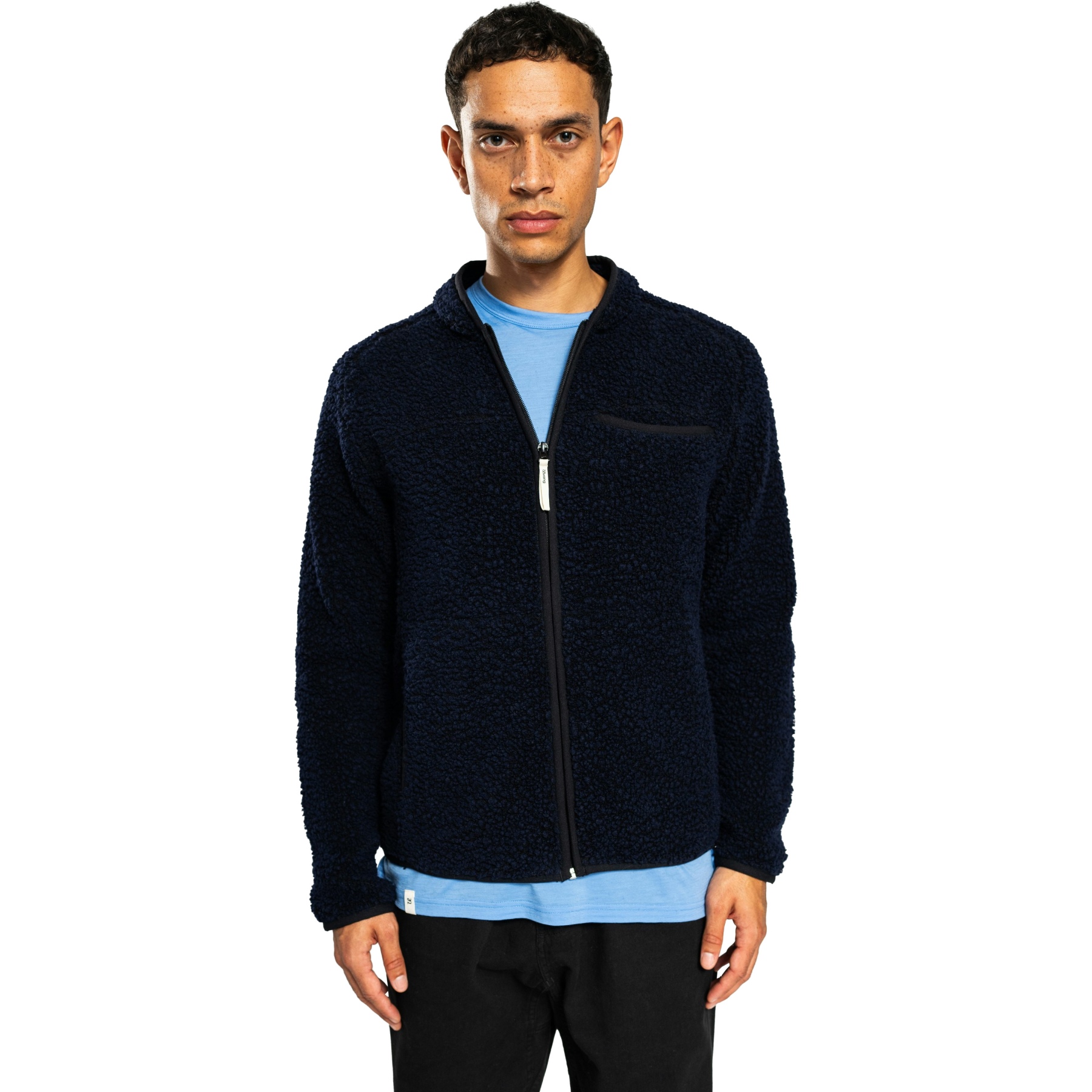 Productfoto van Ulvang Re Orbit Wool Pile Jas Heren - Navy Blue