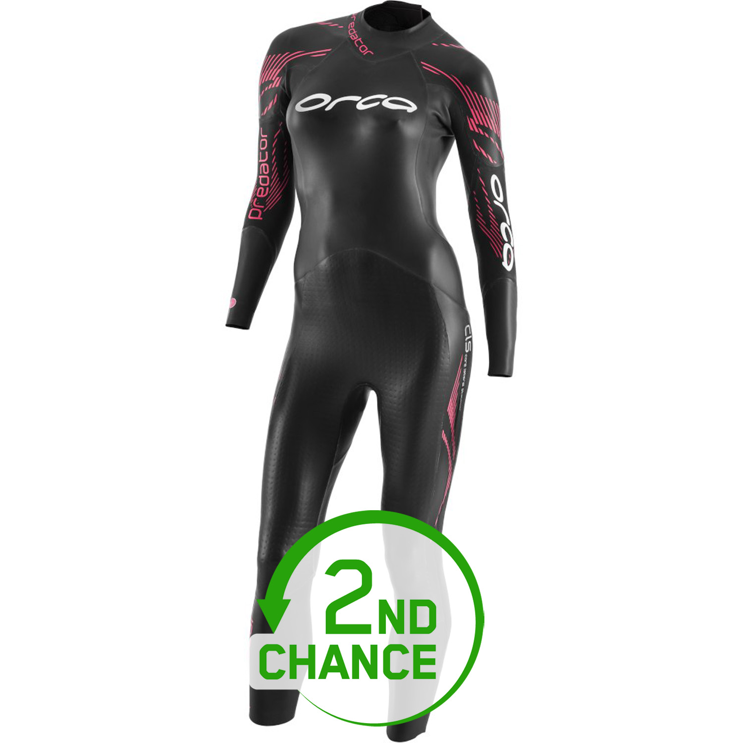 Produktbild von Orca Predator Fullsleeve Damen Triathlon Wetsuit - schwarz - B-Ware