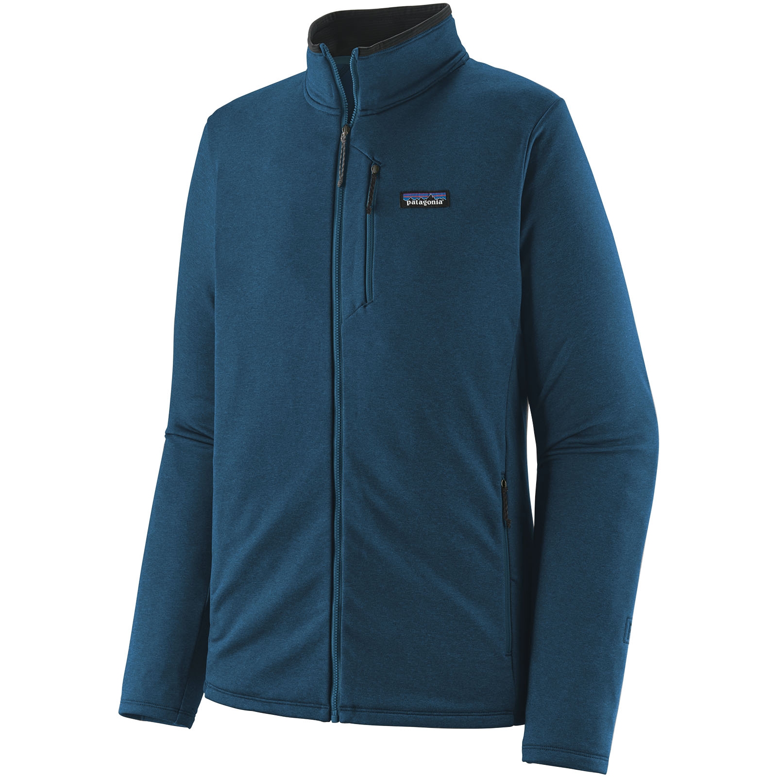 Picture of Patagonia R1 Daily Jacket - Lagom Blue - Tidepool Blue X-Dye