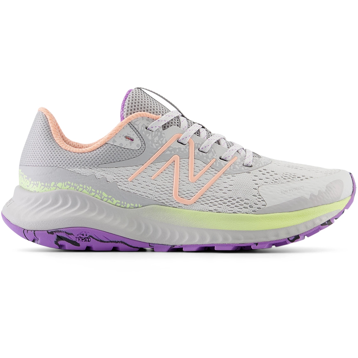 Picture of New Balance DynaSoft Nitrel v5 Trail Running Shoes Women - Grey Matter/Guava Ice