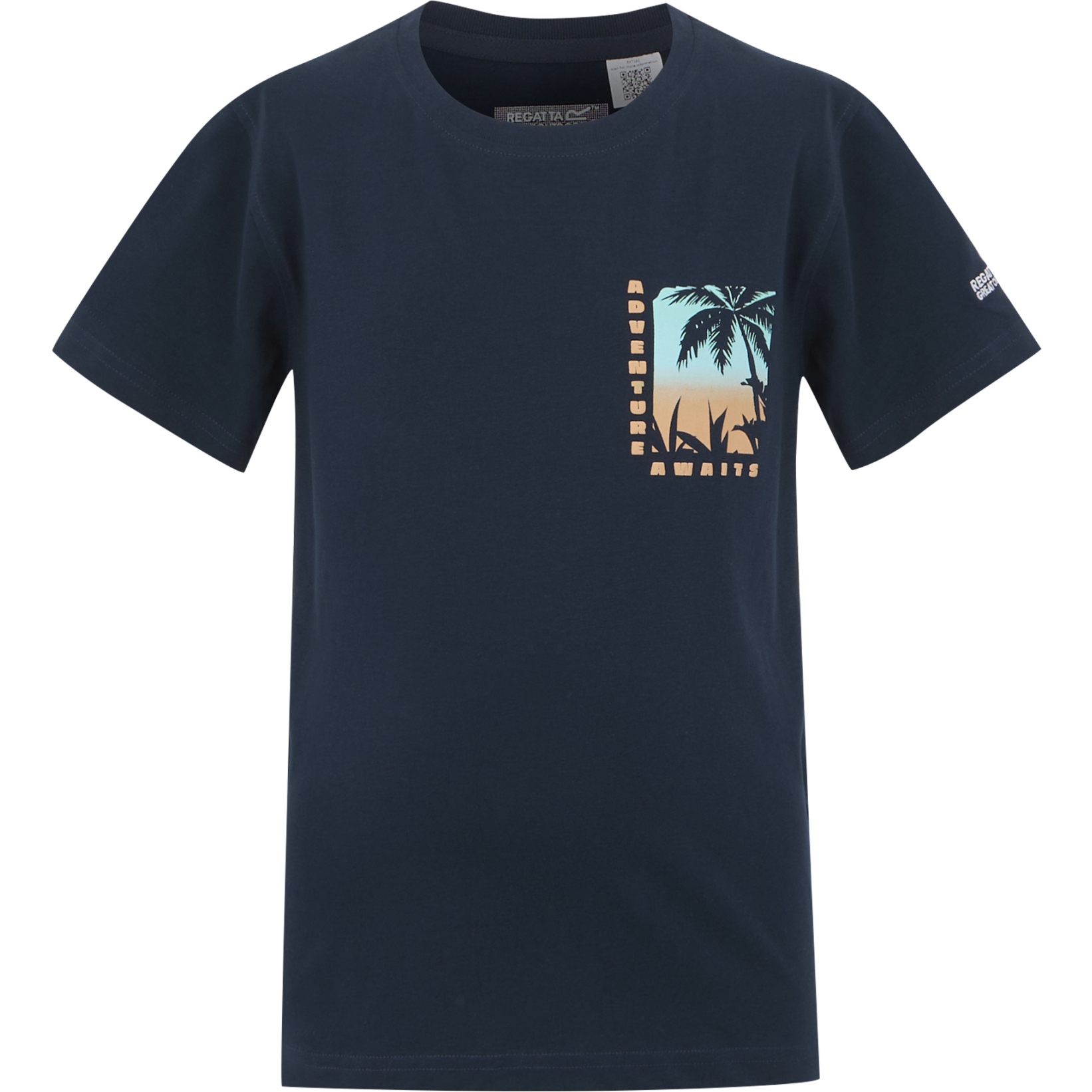 Productfoto van Regatta Bosley VIII T-Shirt Kinderen - Navy 540