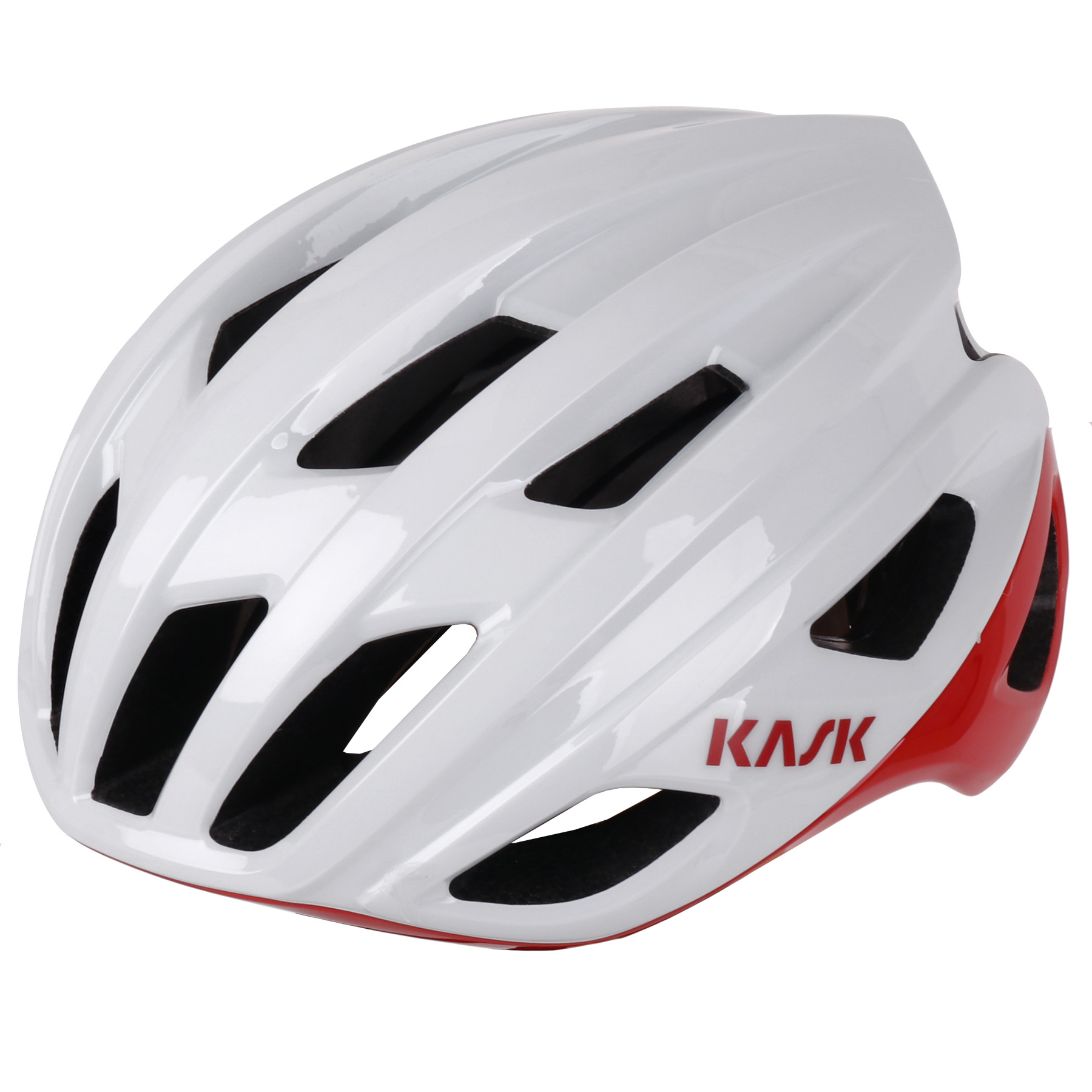 Picture of KASK Mojito³ WG11 Road Helmet - Bicolor White/Red