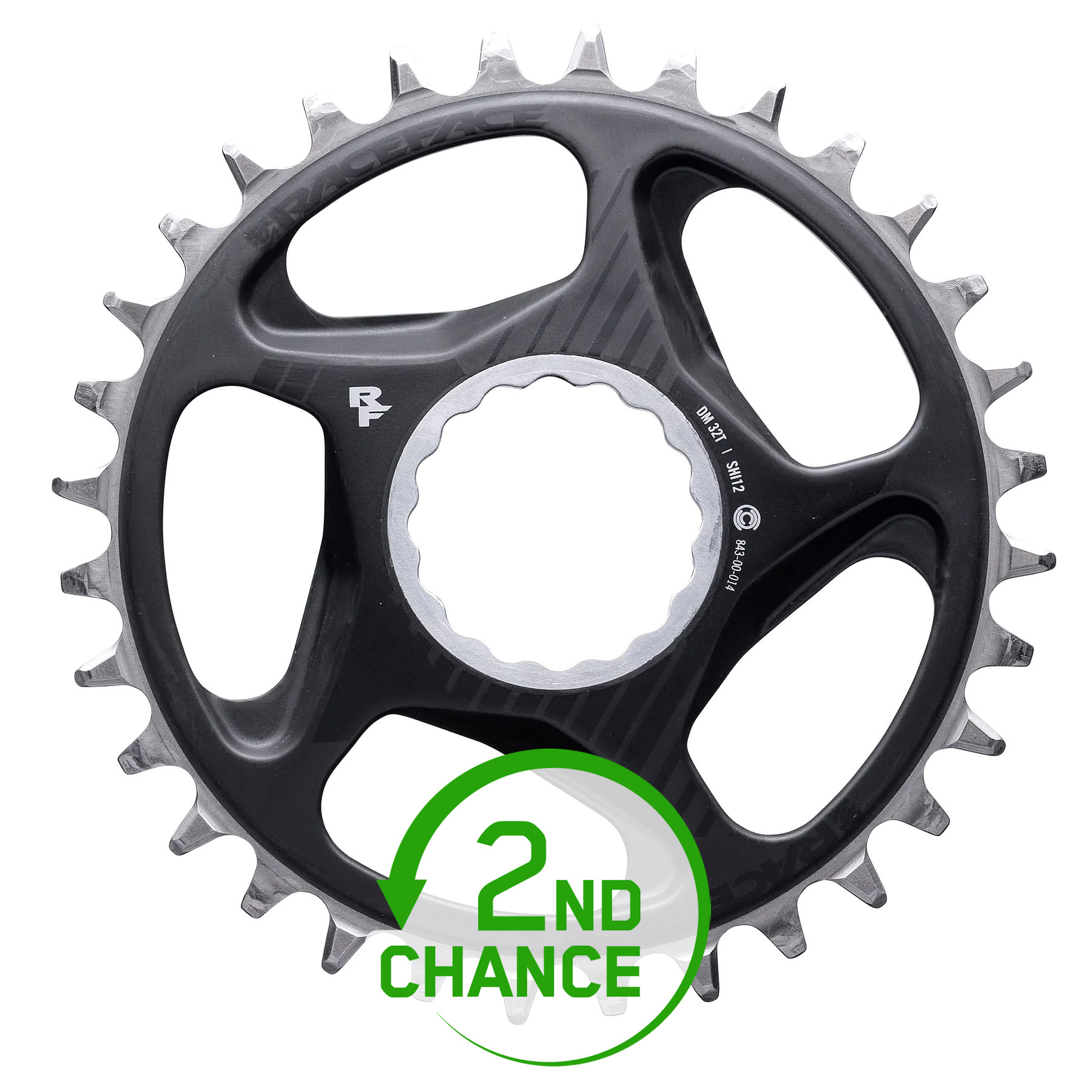 Bild von Race Face ERA - Cinch Direct Mount Kettenblatt - SHI12 - 52mm Kettenlinie - schwarz - B-Ware