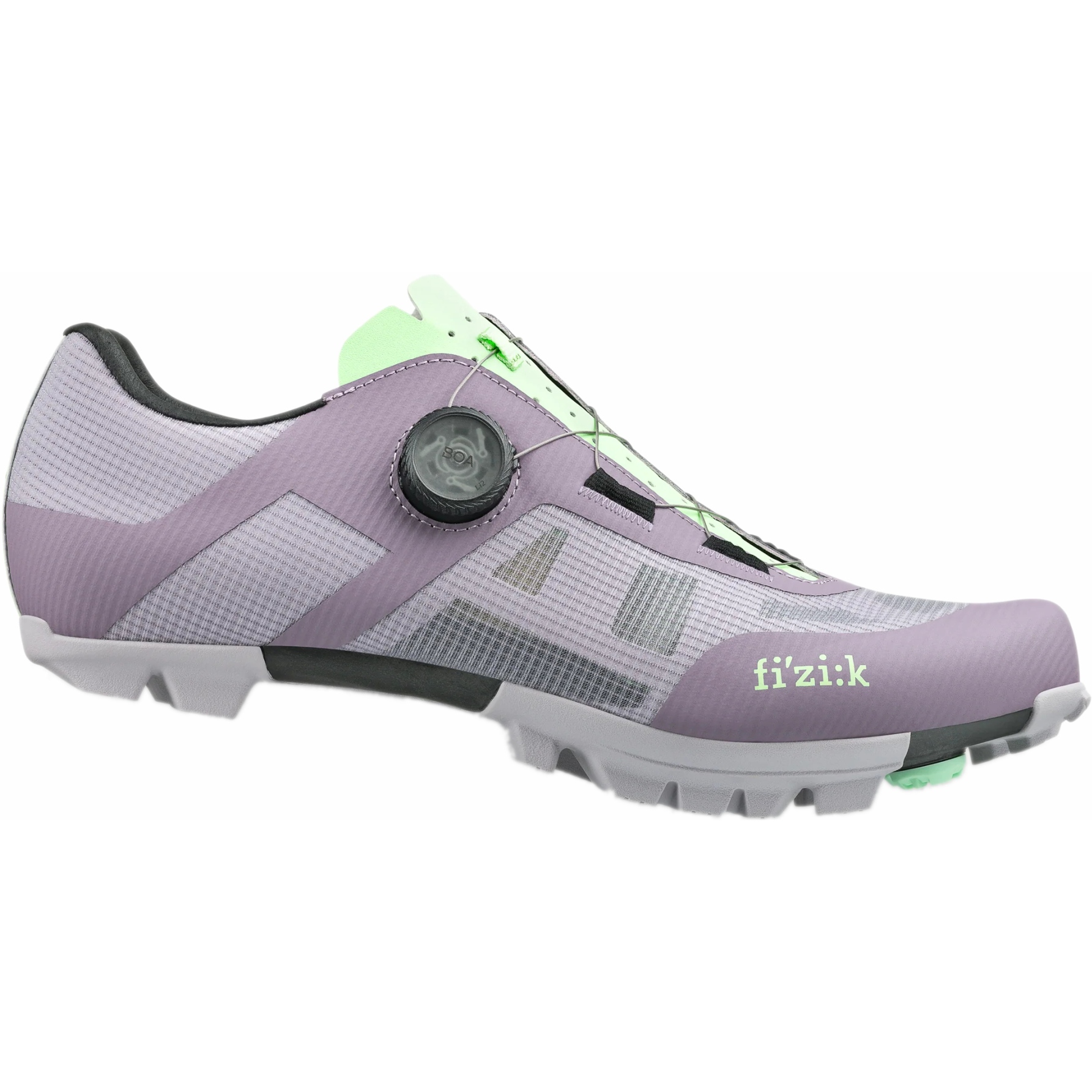 Fizik Vento Proxy MTB Shoes Unisex - Wide - lavander/mint green