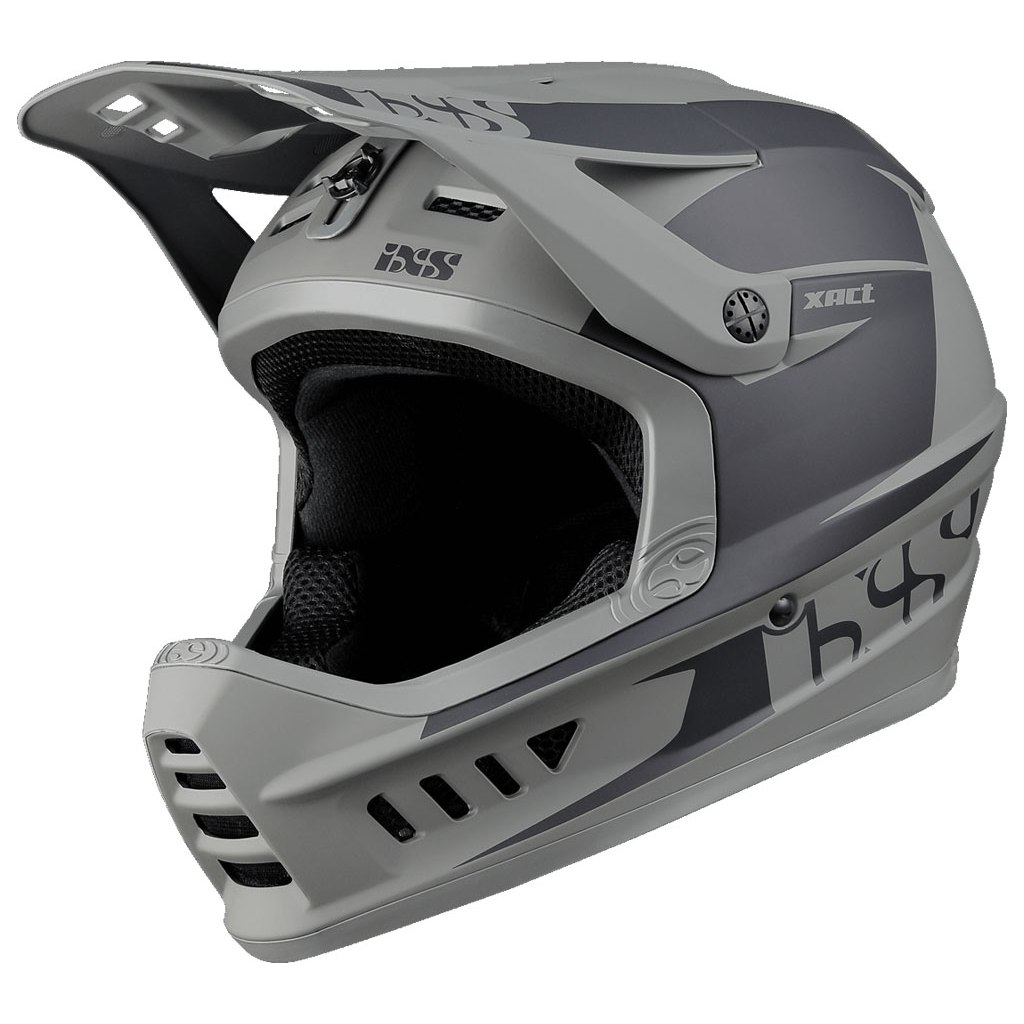 Produktbild von iXS Xact Evo Fullface Helm - schwarz/graphite