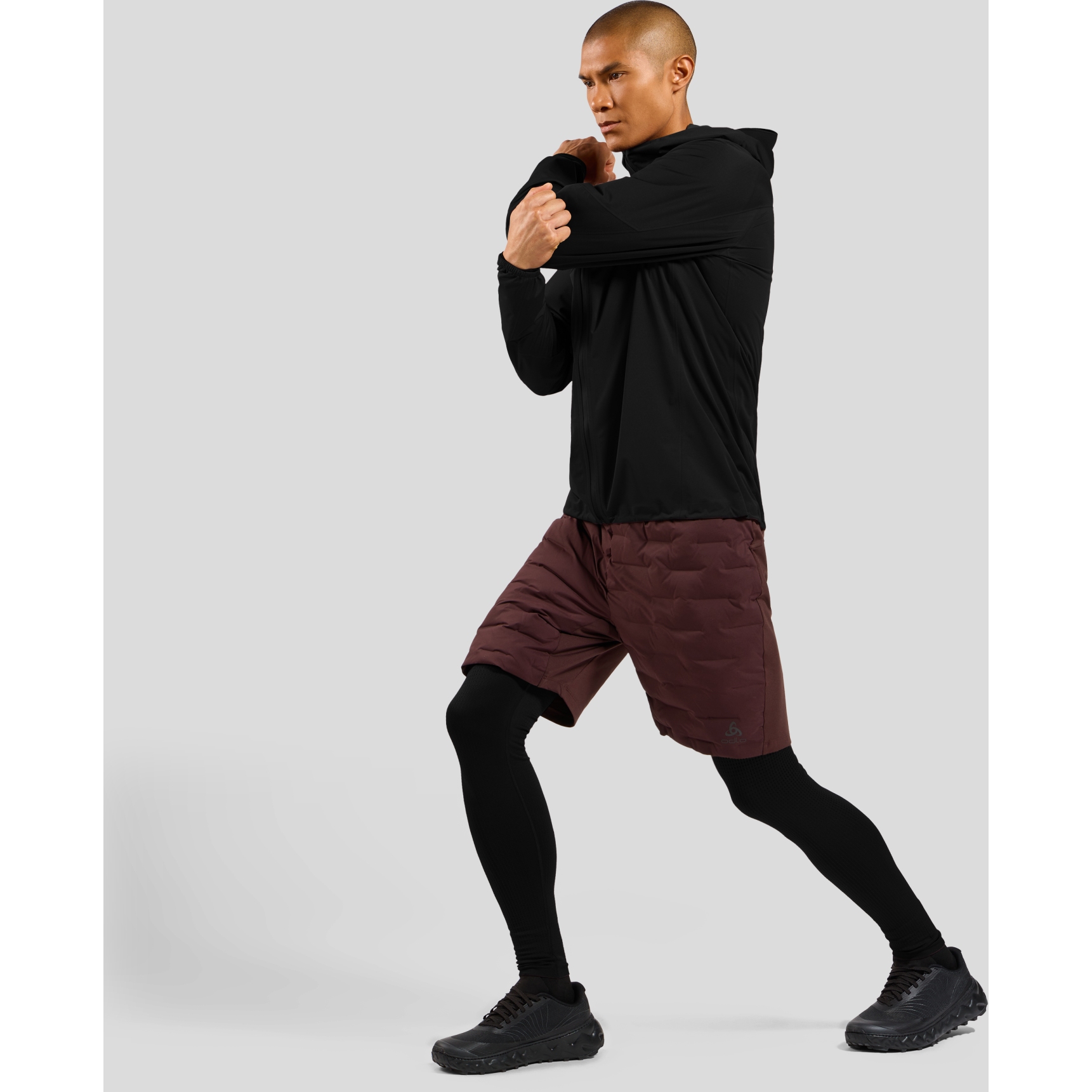 Odlo X-Alp Performance Knit Waterproof Running Jacket Men - black