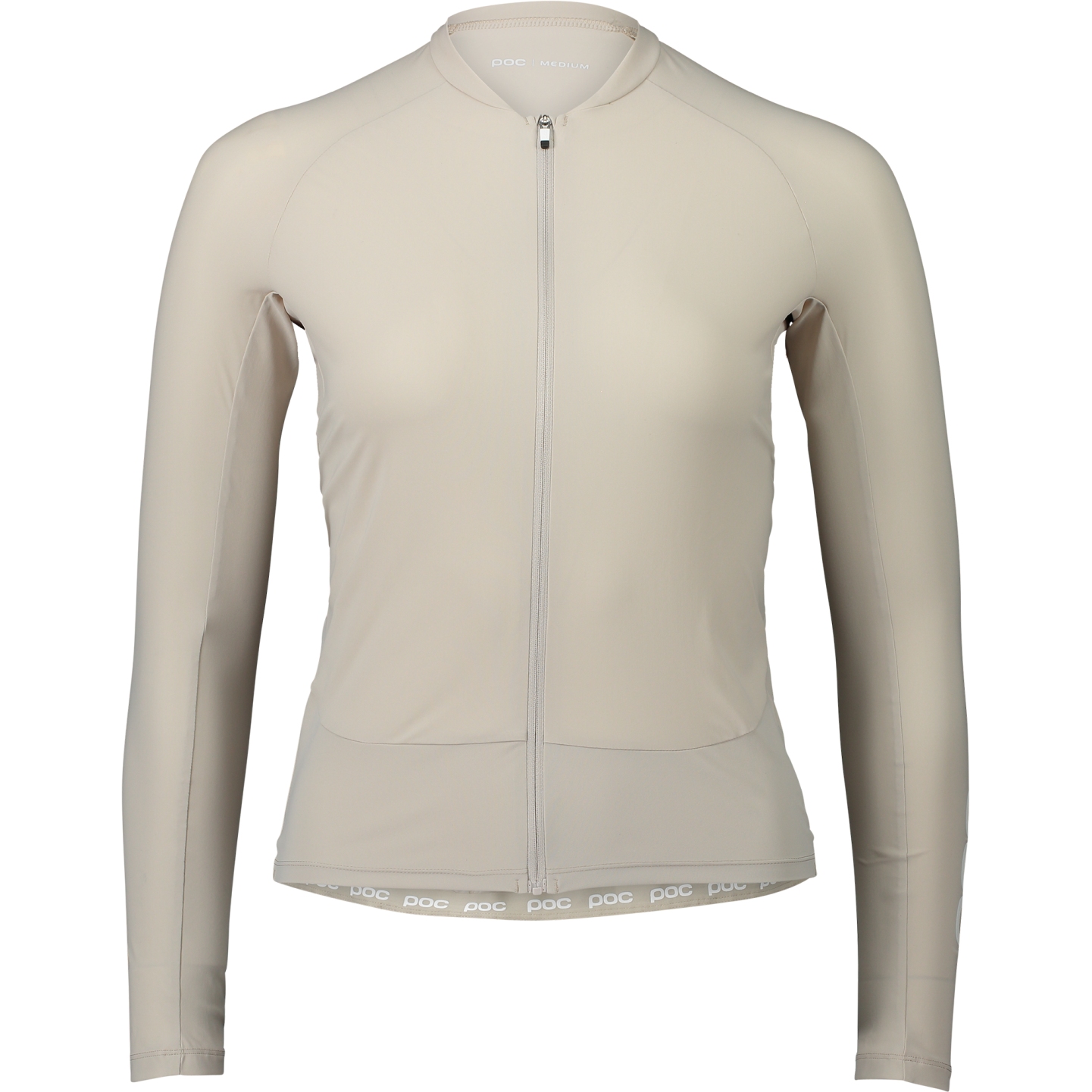 Productfoto van POC Essential Road Fietsshirt met Lange Mouwen Dames - 1814 Light Sandstone Beige