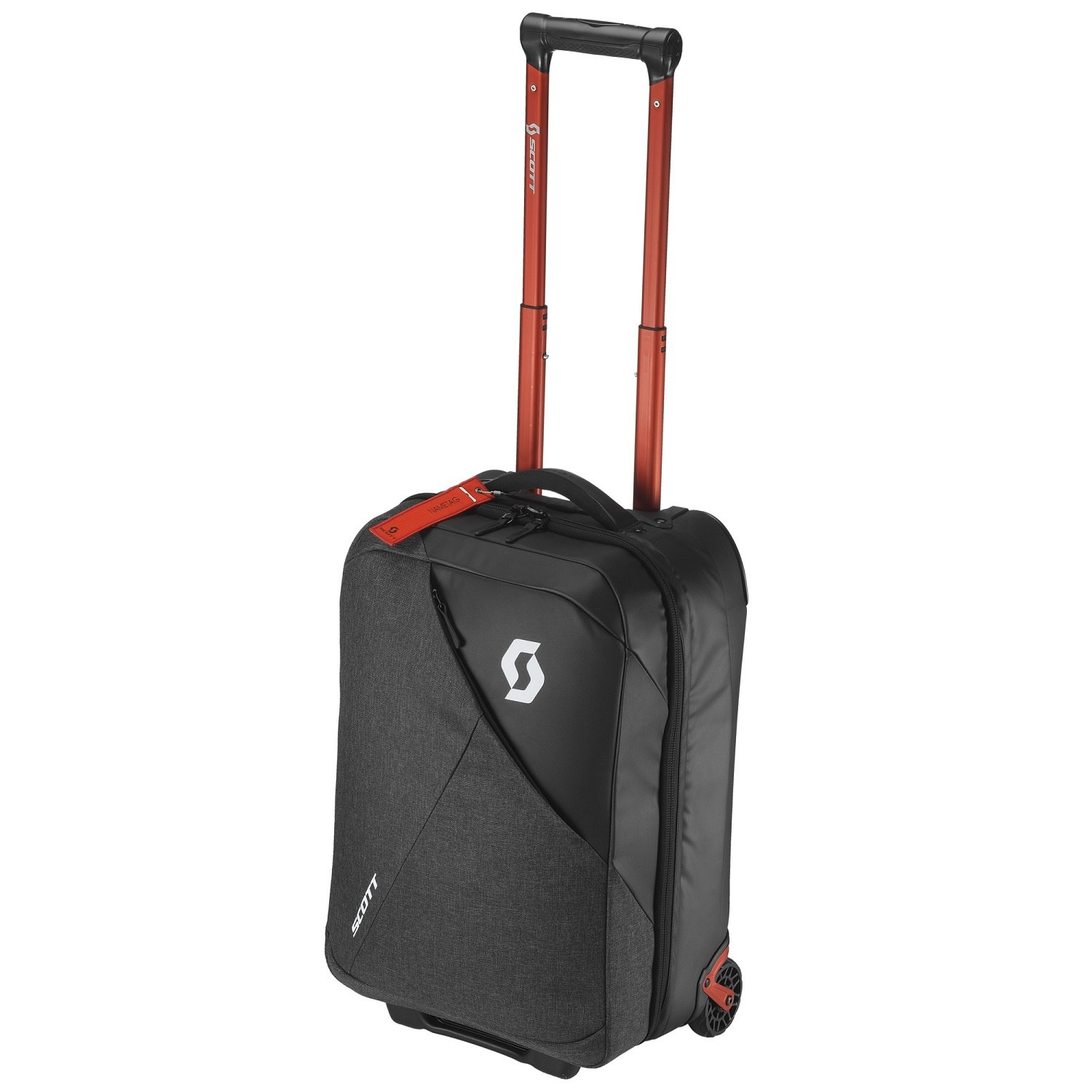 Picture of SCOTT Travel Softcase 40 Luggage - dark grey/red clay