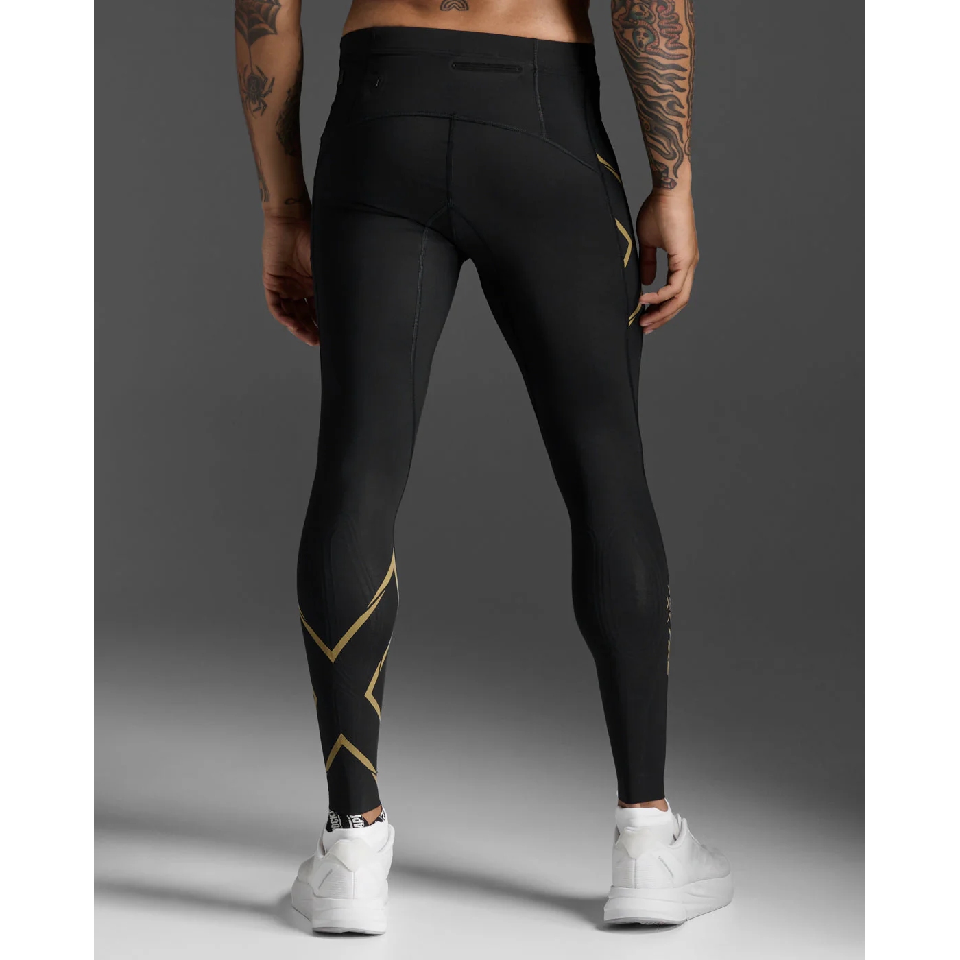 2XU Elite MCS Run Compression Tights Men - black/gold