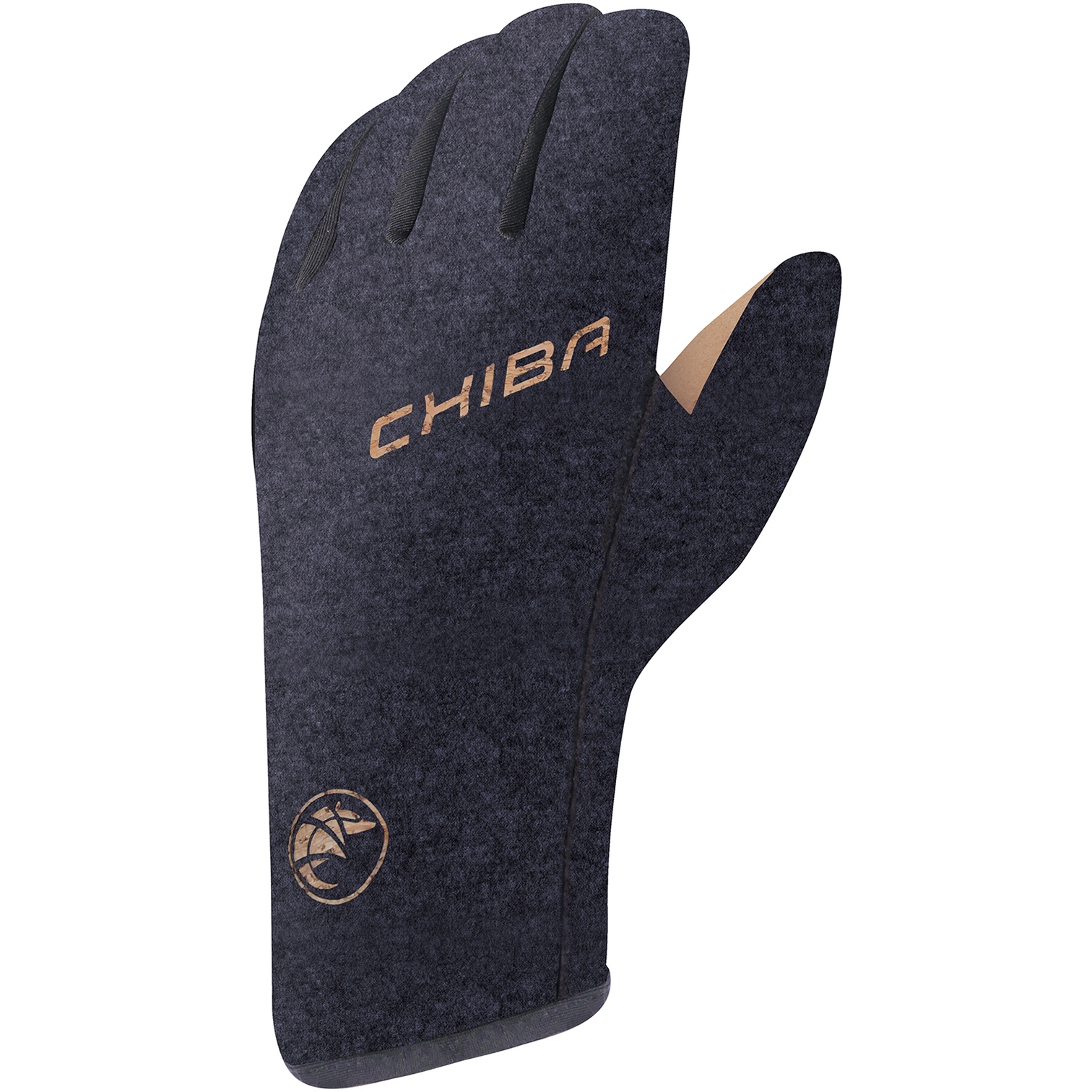 Picture of Chiba All Natural Light Cycling Gloves - black