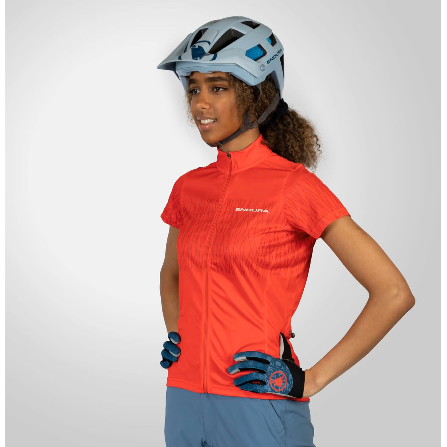 Endura Hummvee Ray Short Sleeve Jersey Women pomegranate BIKE24