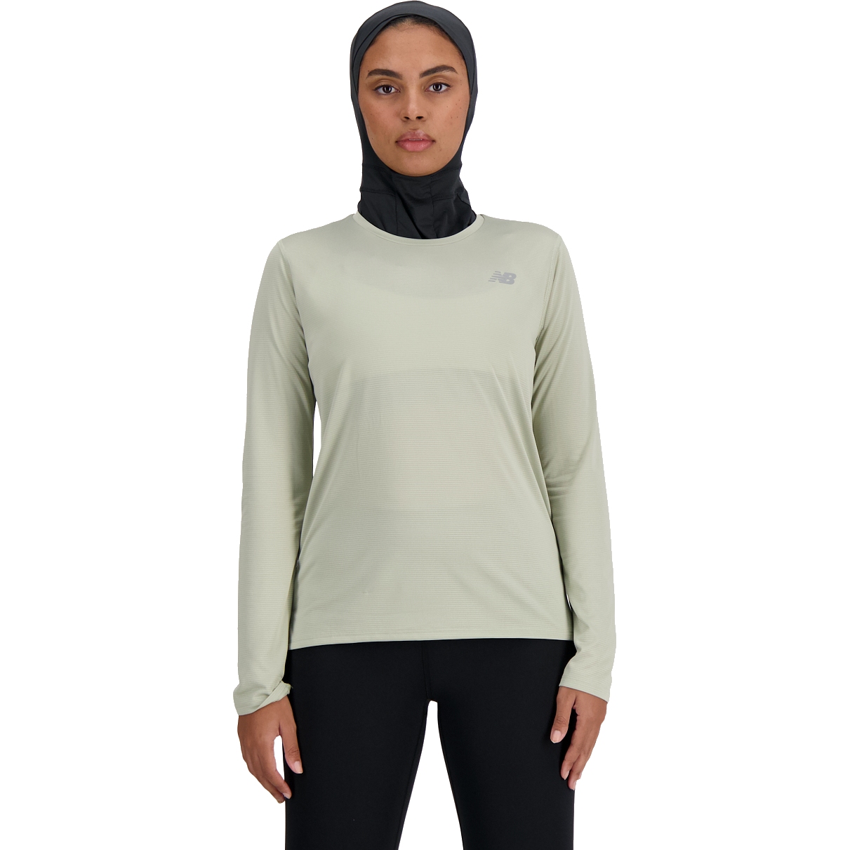 Picture of New Balance Sport Essentials Long Sleeve Shirt Women - OVN