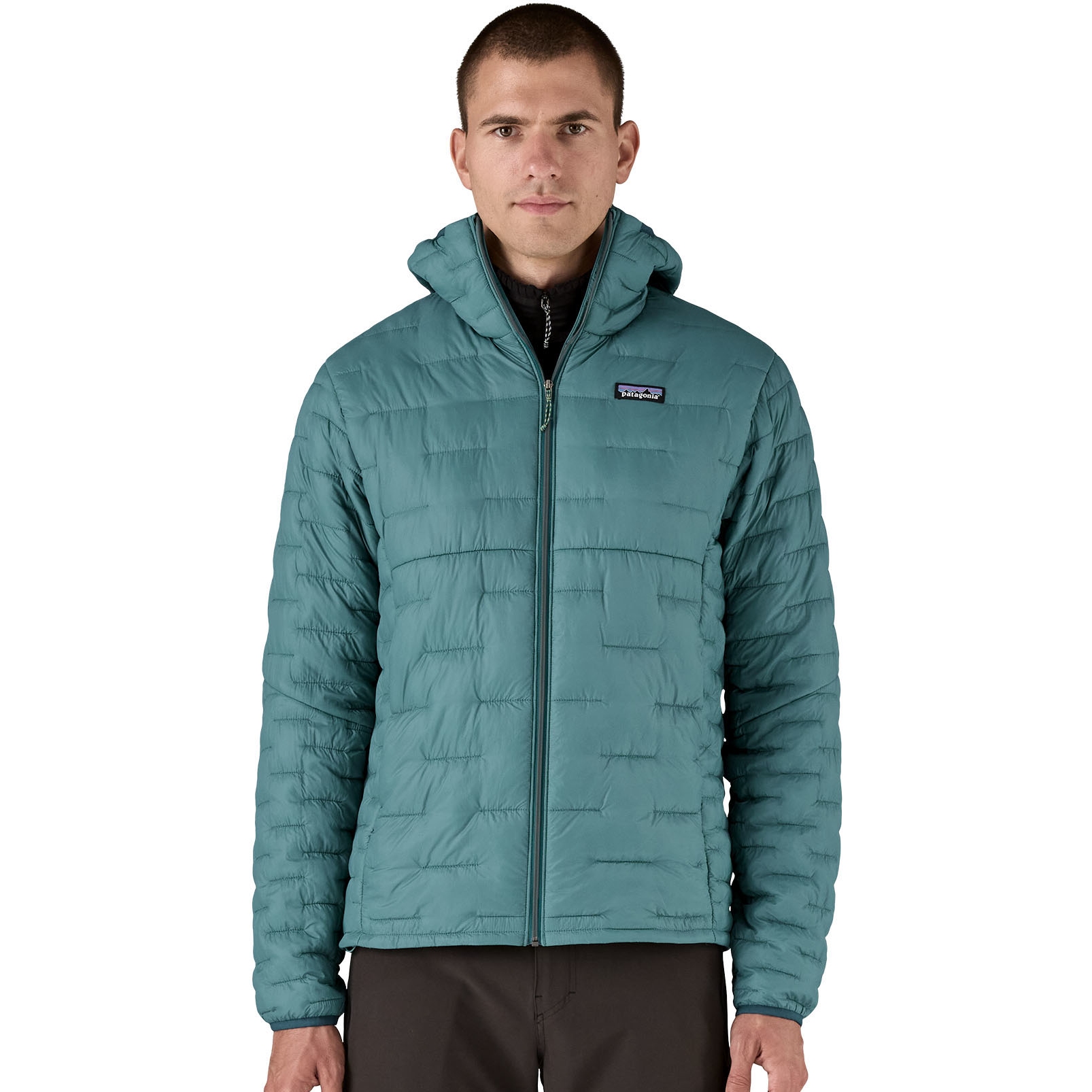 Produktbild von Patagonia Micro Puff Kapuzenjacke Herren - Wetland Blue