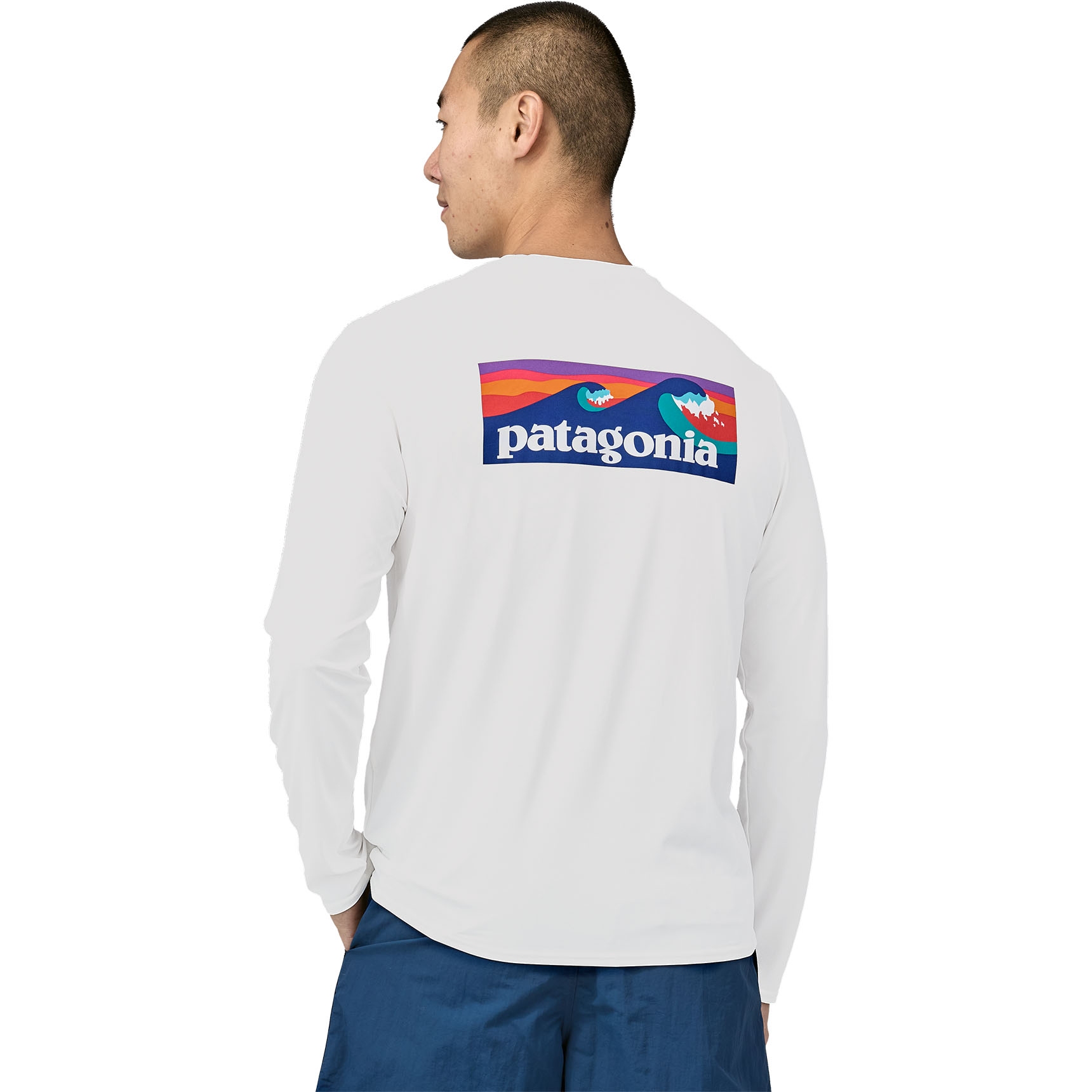 T shirt outlet manche longue patagonia