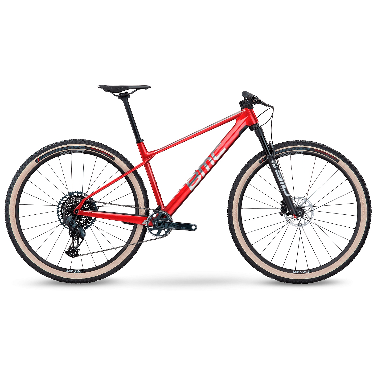 Foto de BMC TWOSTROKE 01 ONE - 29&quot; Bicicleta de Montaña de Carbono - 2023 - prisma red / brushed alloy