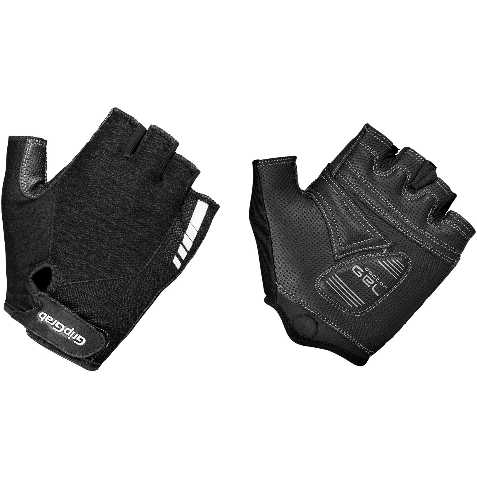 Produktbild von GripGrab ProGel Gepolsterter Damen Kurzfinger Handschuhe - Black