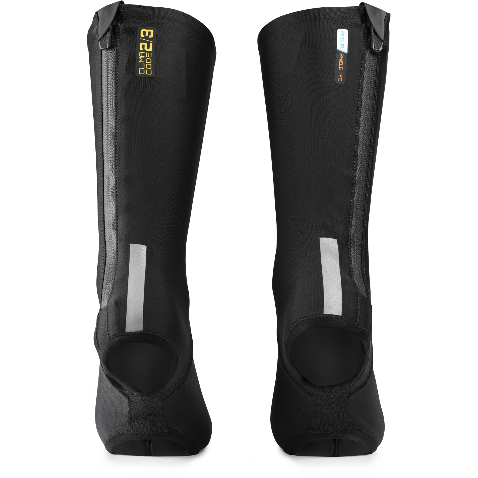 Assos RS P1 Spring Fall Rain Booties - black series | BIKE24