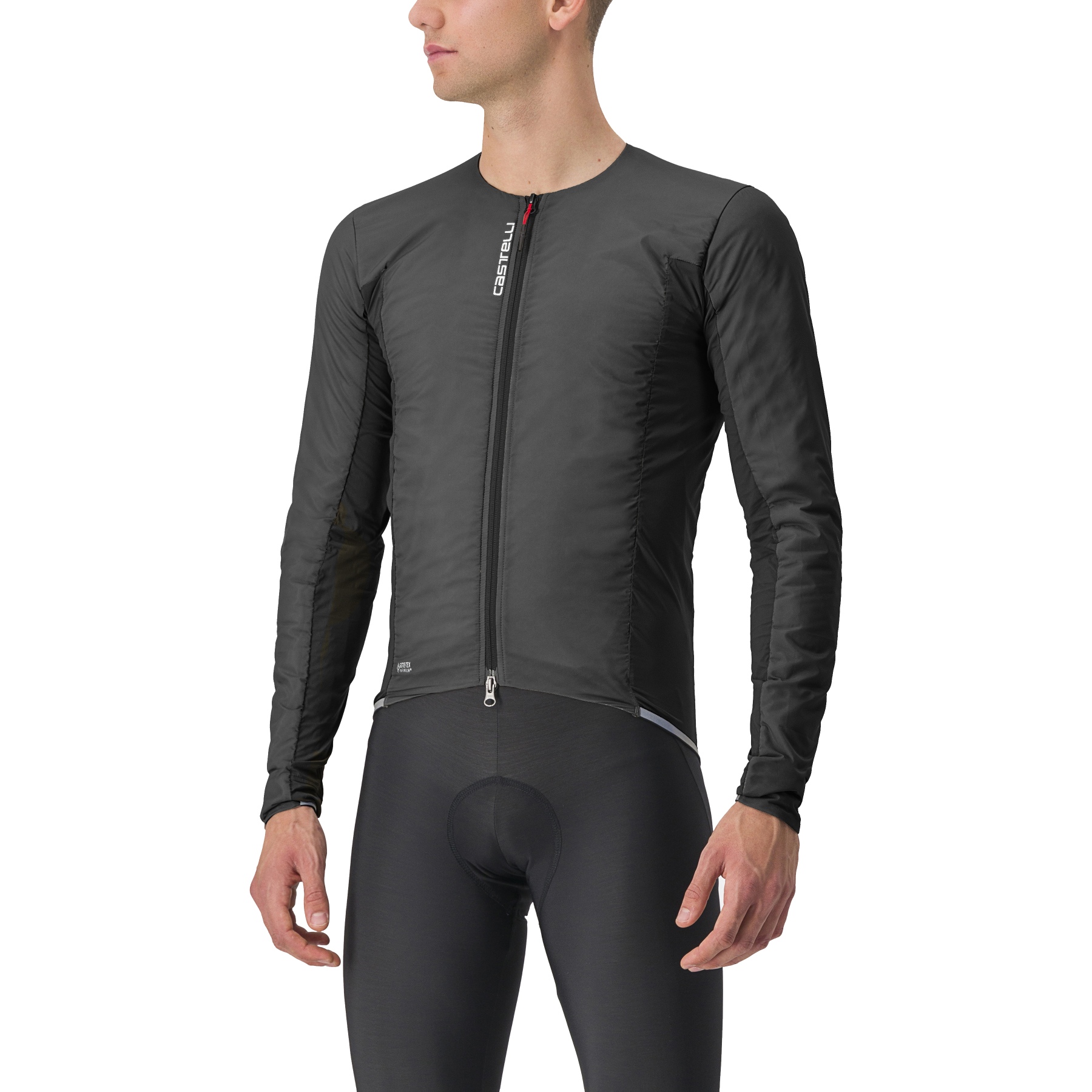 Castelli Fly Jack-Sey Jacket Men - light black 085 | BIKE24