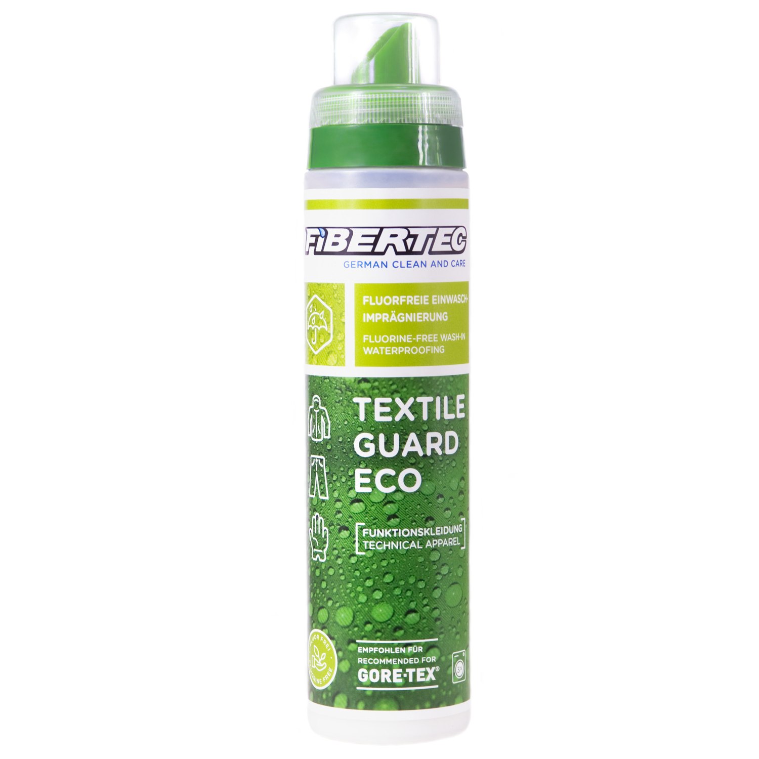Productfoto van Fibertec Textile Guard Eco Wash-In Impregnation 250 ml