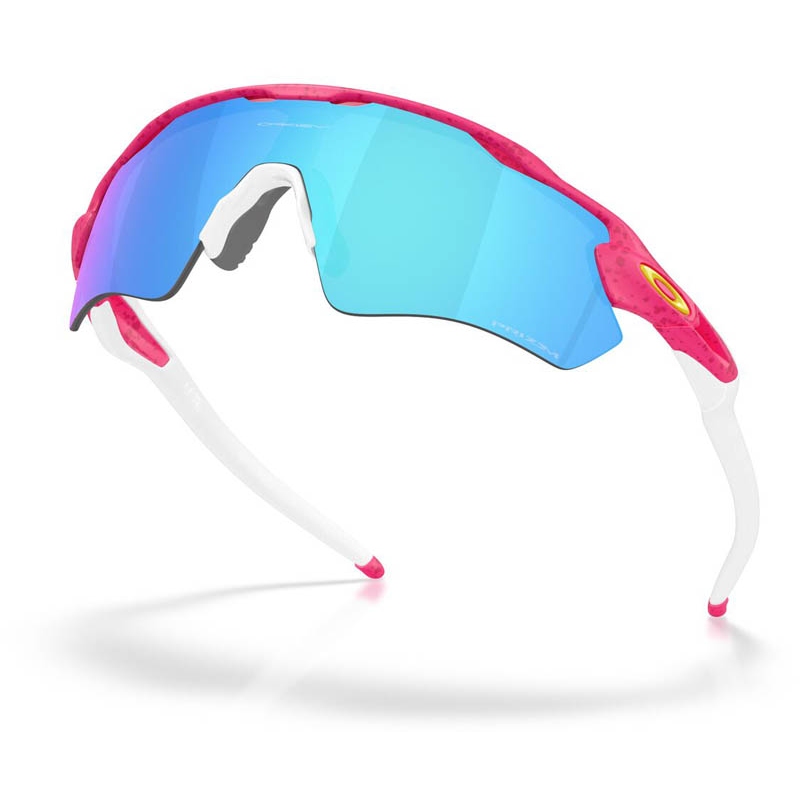 Oakley Radar EV Path Glasses - Neon Pink Splatter/Prizm Sapphire