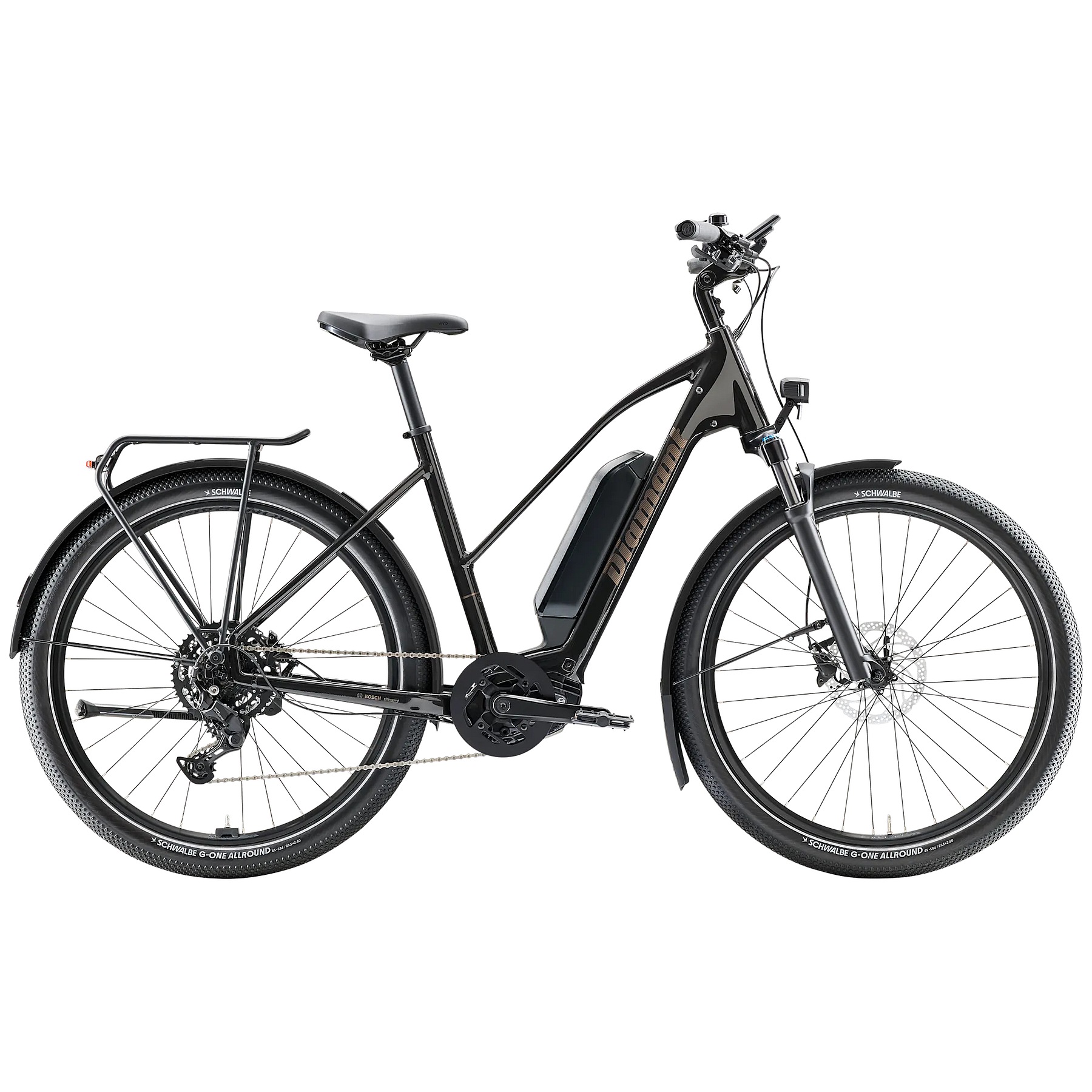 Productfoto van Diamant Zing Trip Core (Midstep) 545Wh - 27.5&quot; City E-Bike - 2025 - samtschwarz metallic