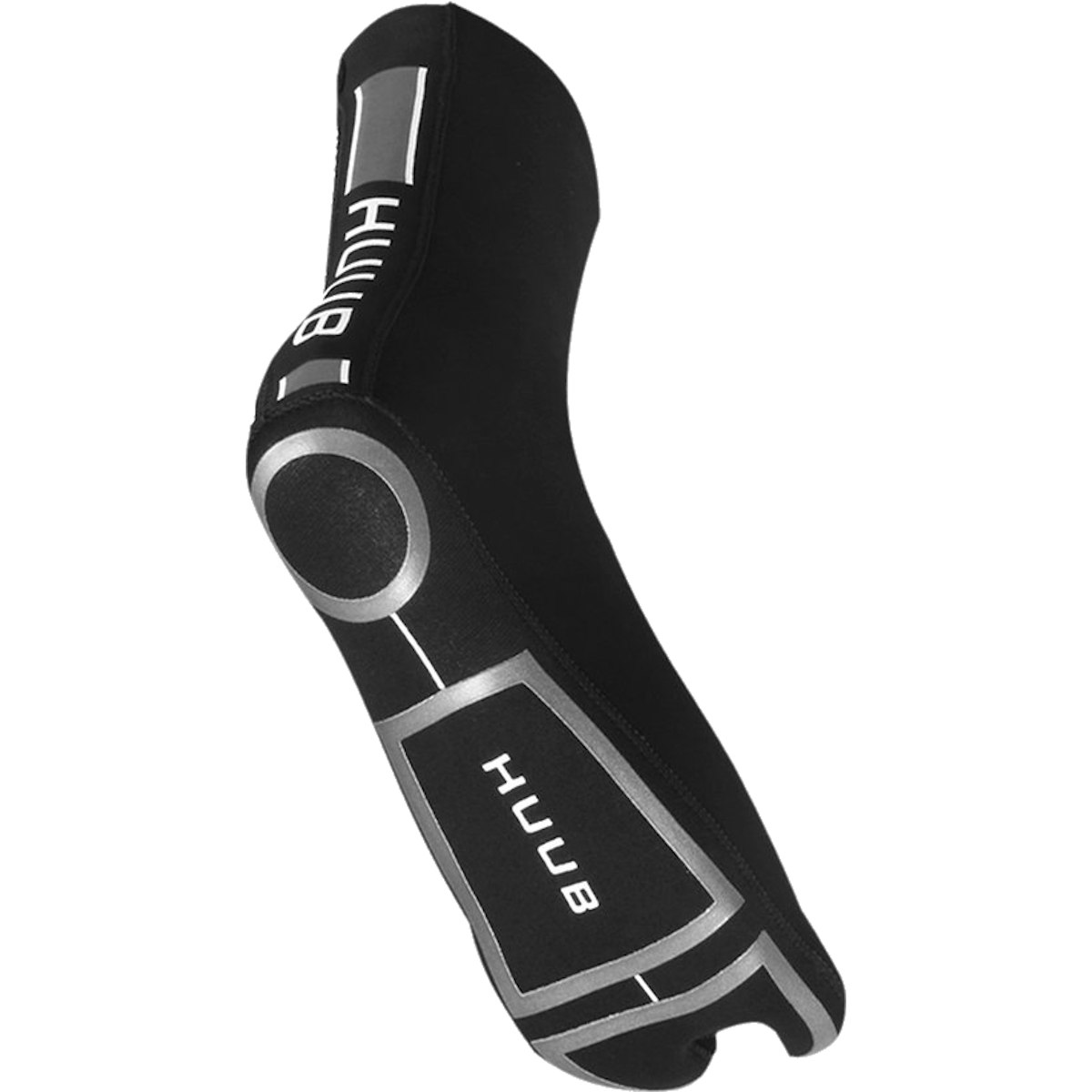 Produktbild von HUUB Design Neopren Schwimmsocken - schwarz/silber
