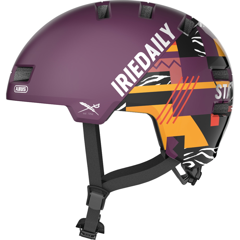 Picture of ABUS Skurb ACE Iriedaily Helmet - Iriedaily plum