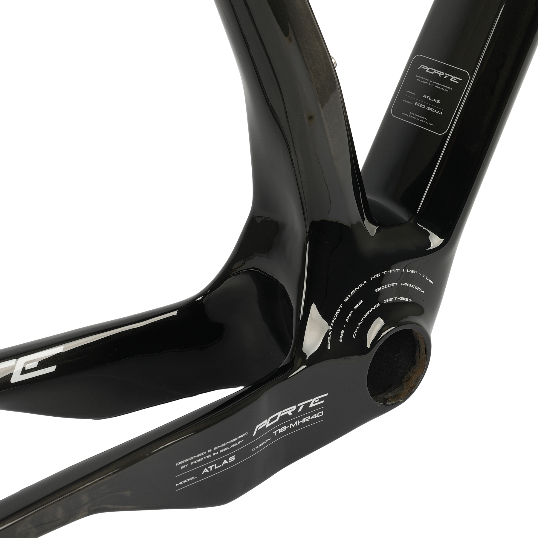 Porte ATLAS 2.0 - XC Carbon Frameset - 2026 - glossy | BIKE24
