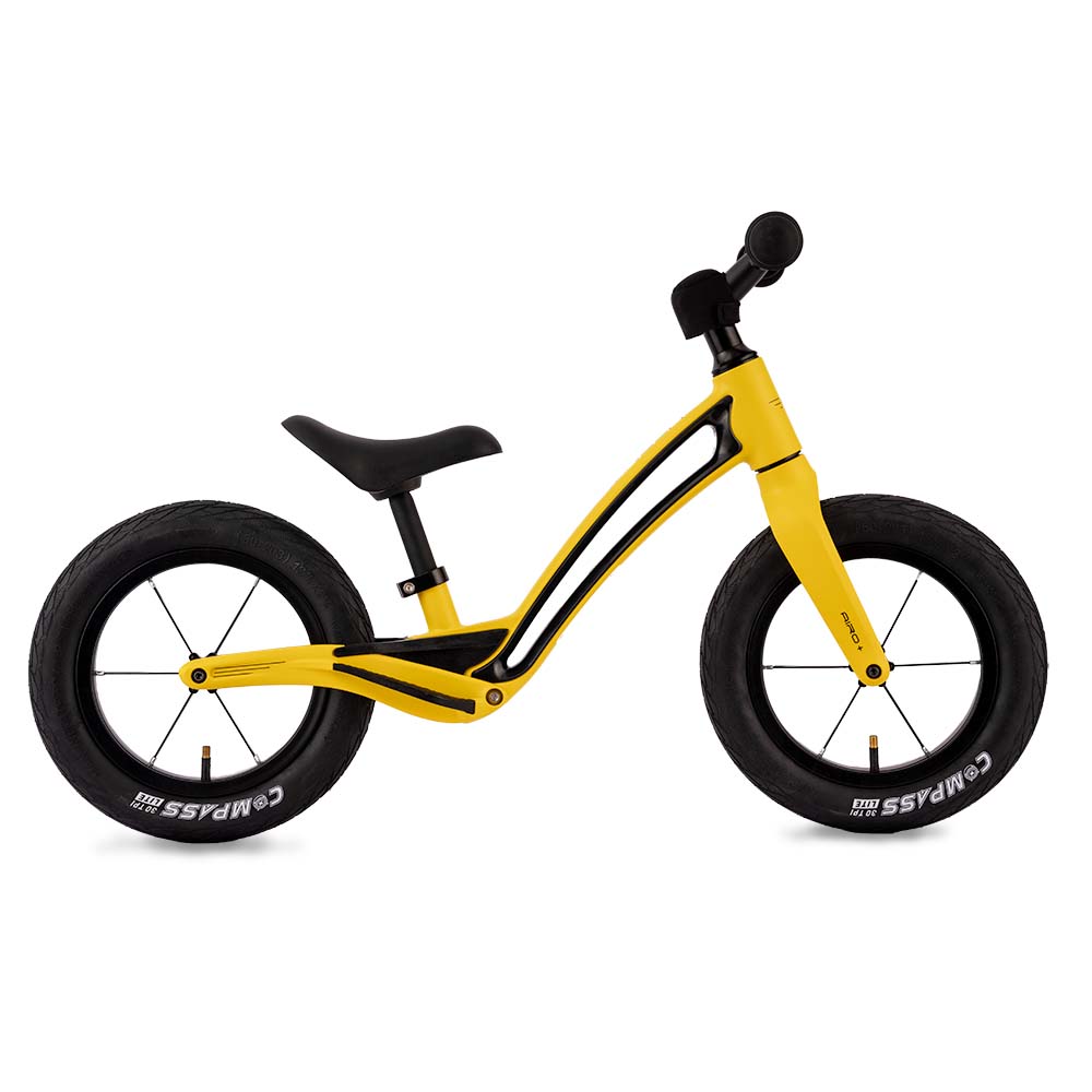 Produktbild von Hornit AIRO+ Kinderlaufrad - hammer gelb-schwarz