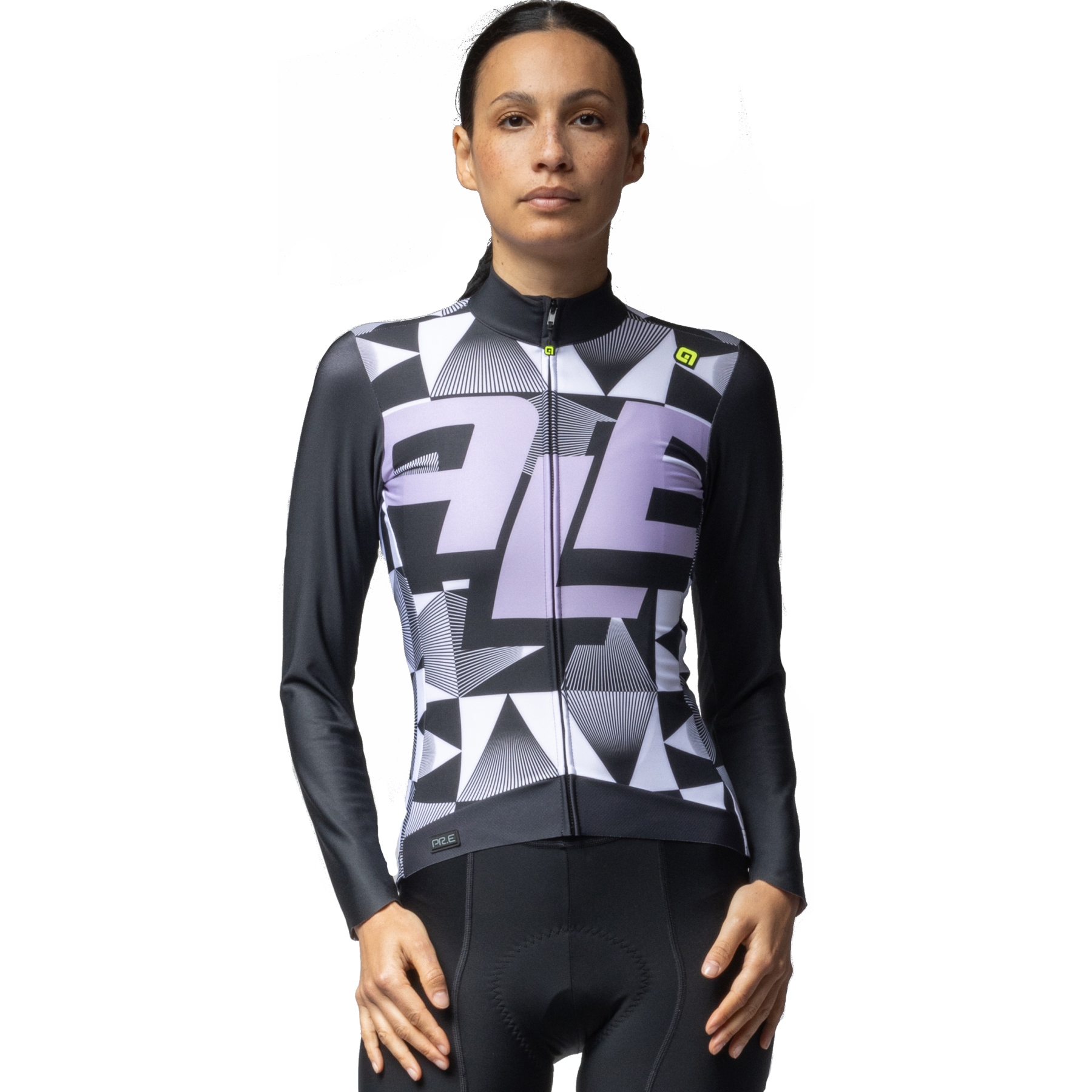 Produktbild von Alé PR-E Multiverso Langarm-Trikot Damen - schwarz