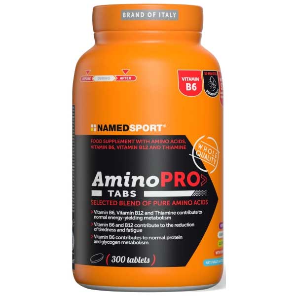 Productfoto van NAMEDSPORT AminoPRO Tabs - Voedingssupplement - 300 tabletten