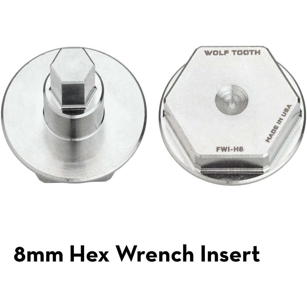 Image of Wolf Tooth Ultralight 8mm Hex Wrench Insert FWI-H8