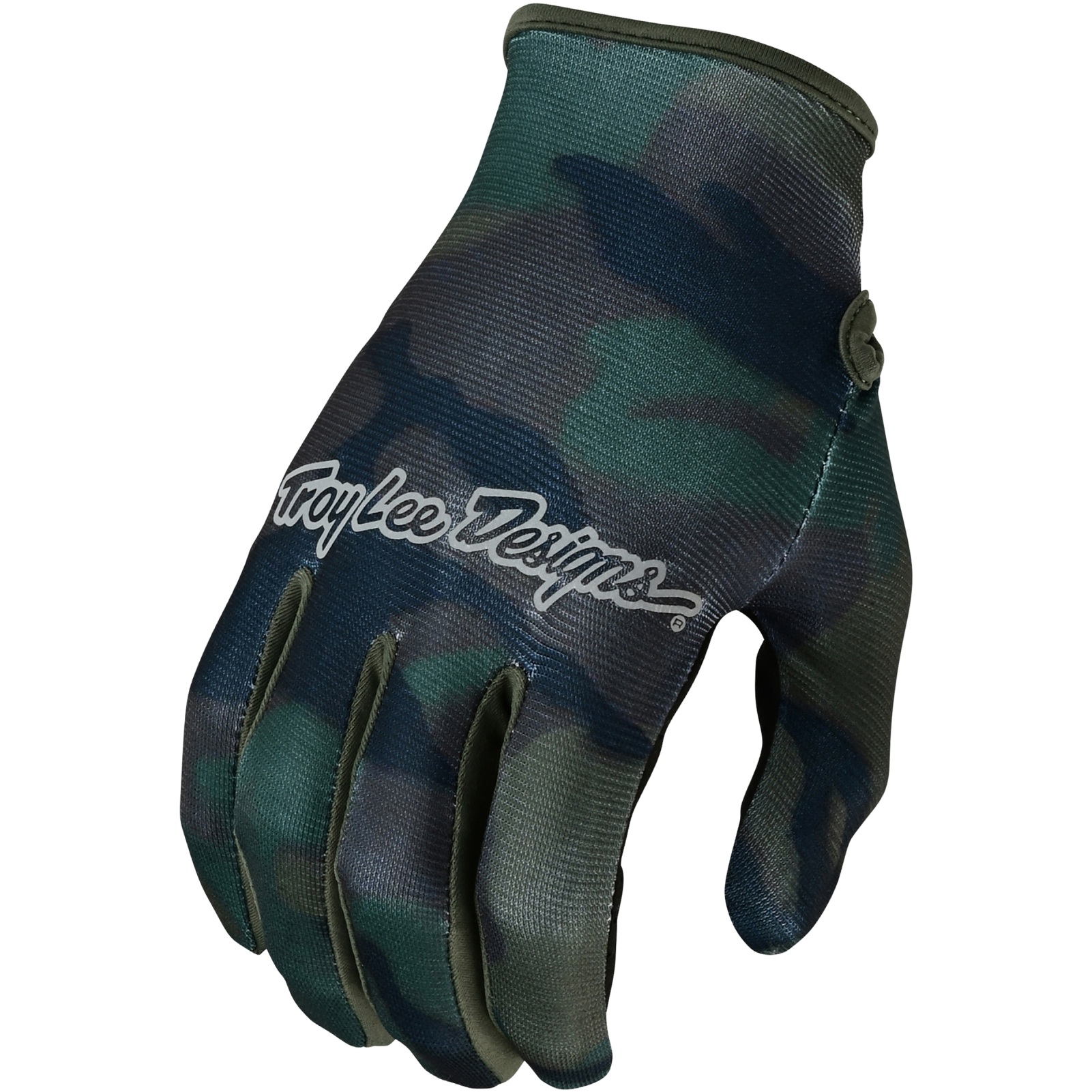 Productfoto van Troy Lee Designs Flowline Handschoenen - Brushed Camo Army