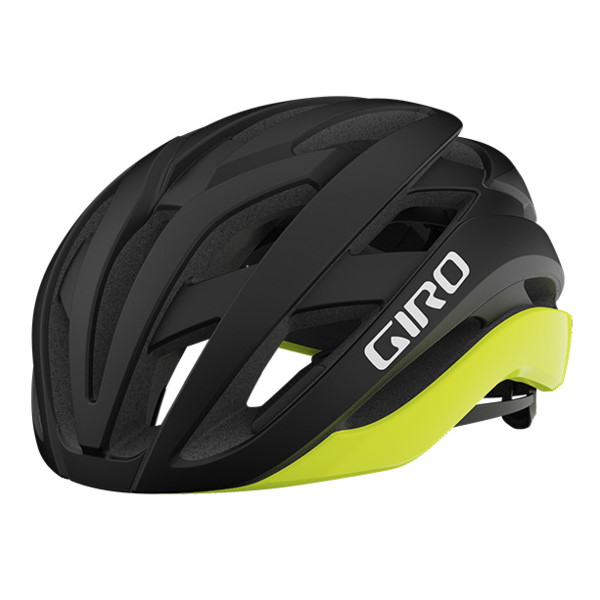 Produktbild von Giro Cielo MIPS Helm - schwarz matt/neon gelb