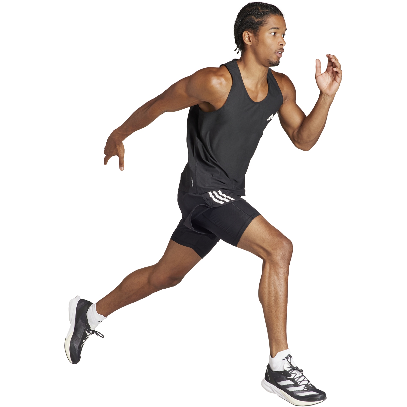 adidas Own the Run Tanktop Men - black IN1499 | BIKE24
