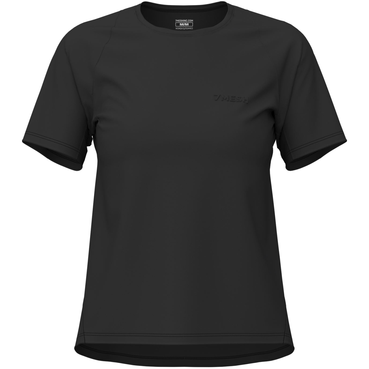 Image de 7mesh T-Shirt Manches Courtes Femme - Atlas - Noir