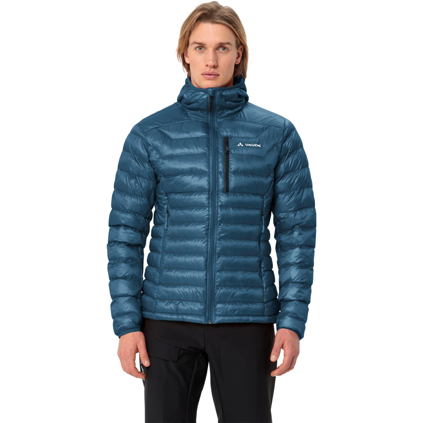 Produktbild von Vaude Batura Hooded Isolations Jacke Herren - baltic sea uni