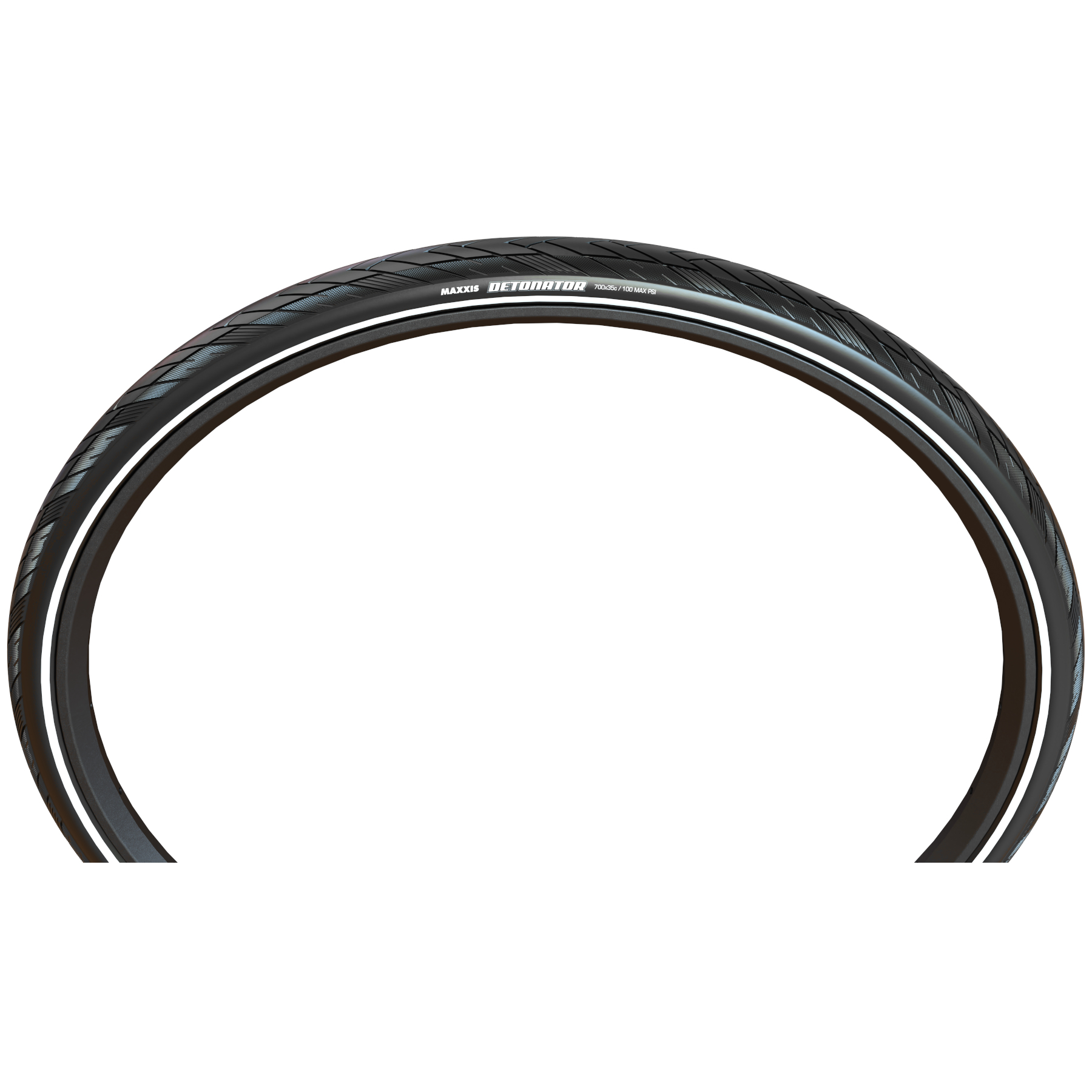 MAXXIS Tires Max Detonator 700 x 23 Black Wire/60 - TB00361700 Maxxis Detonator 2022